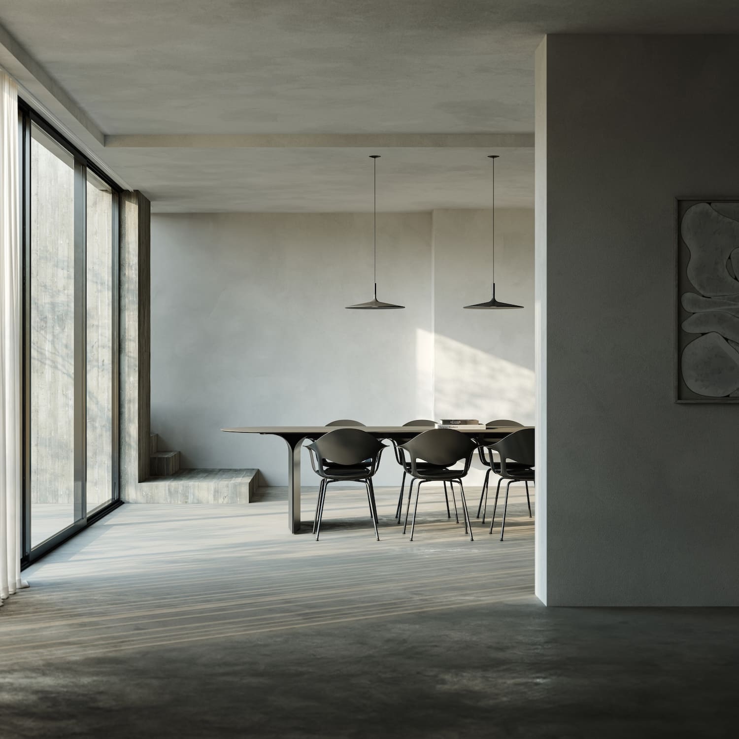 ARCS OVAL DINING TABLE