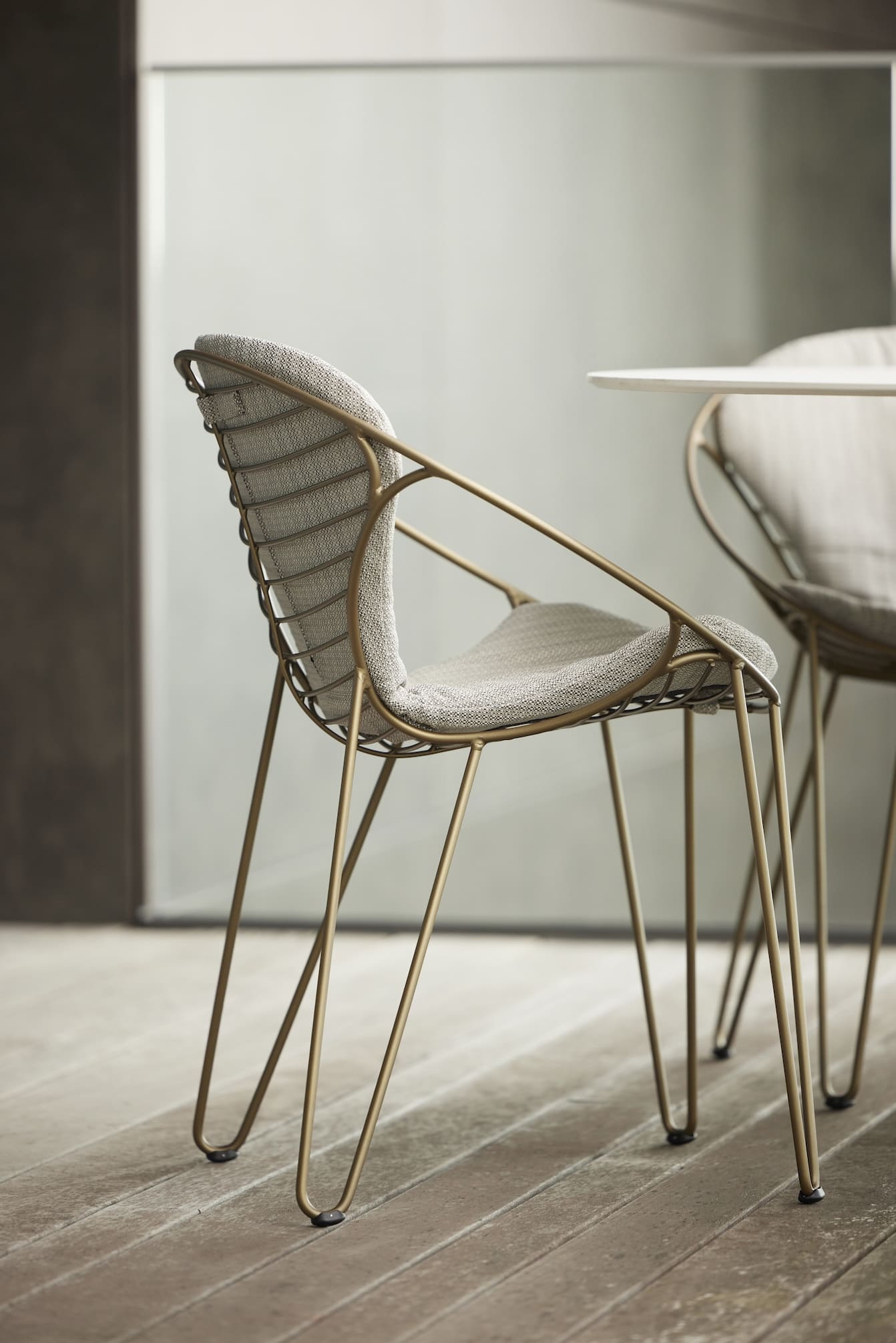 WIRE DINING CHAIR