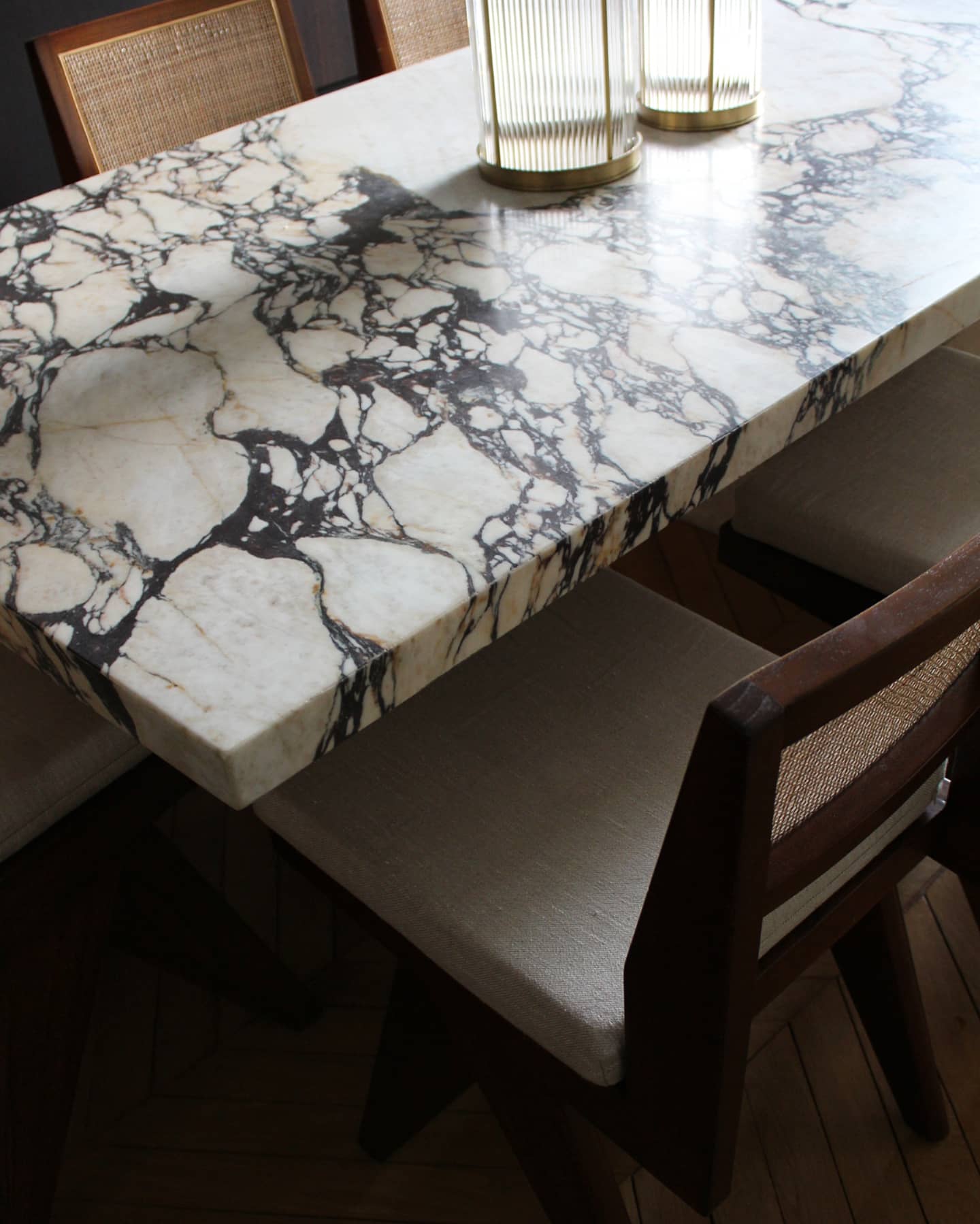 Marbera Studio Aura Calacatta Viola Dining Table 2200mm