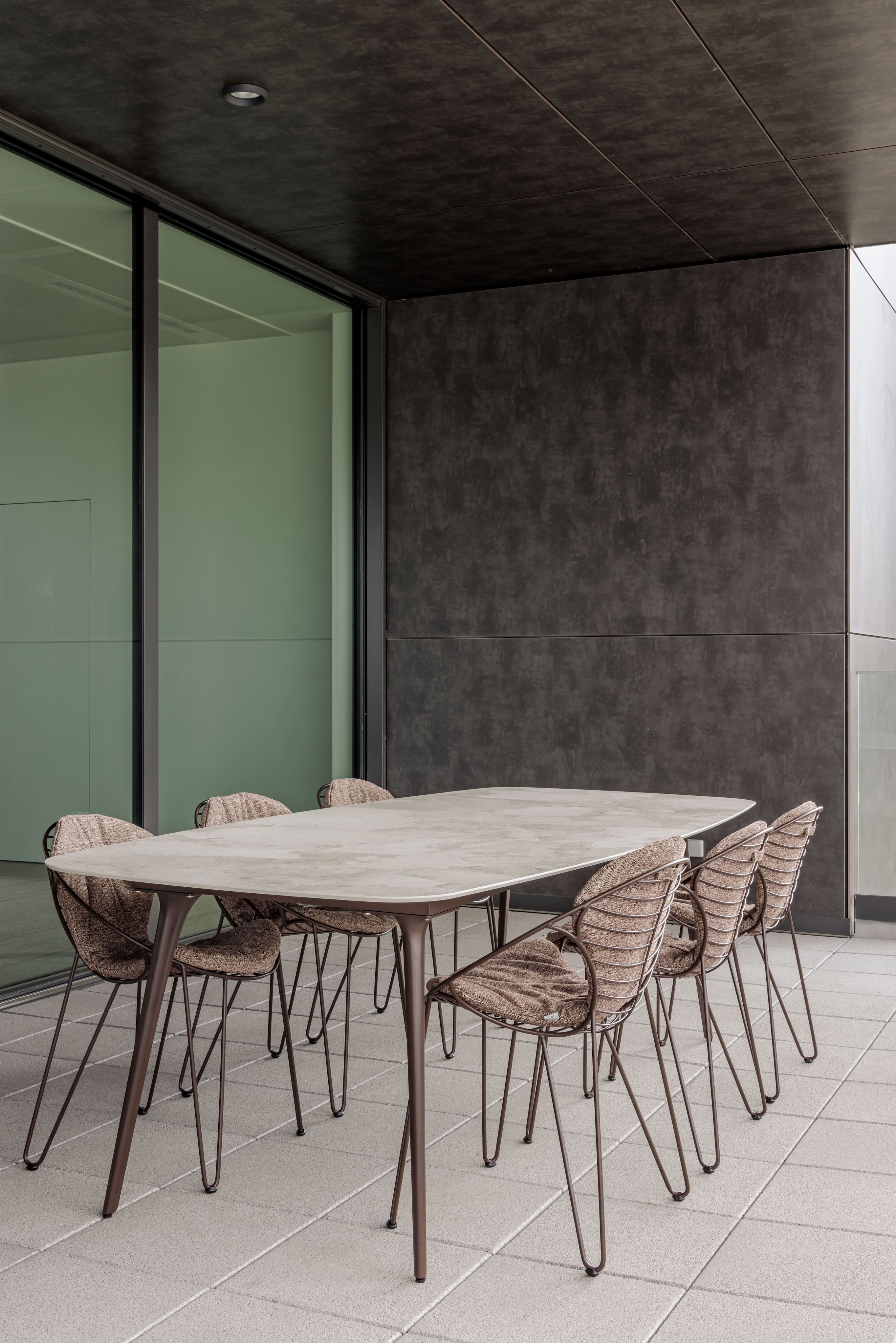 WIRE DINING CHAIR