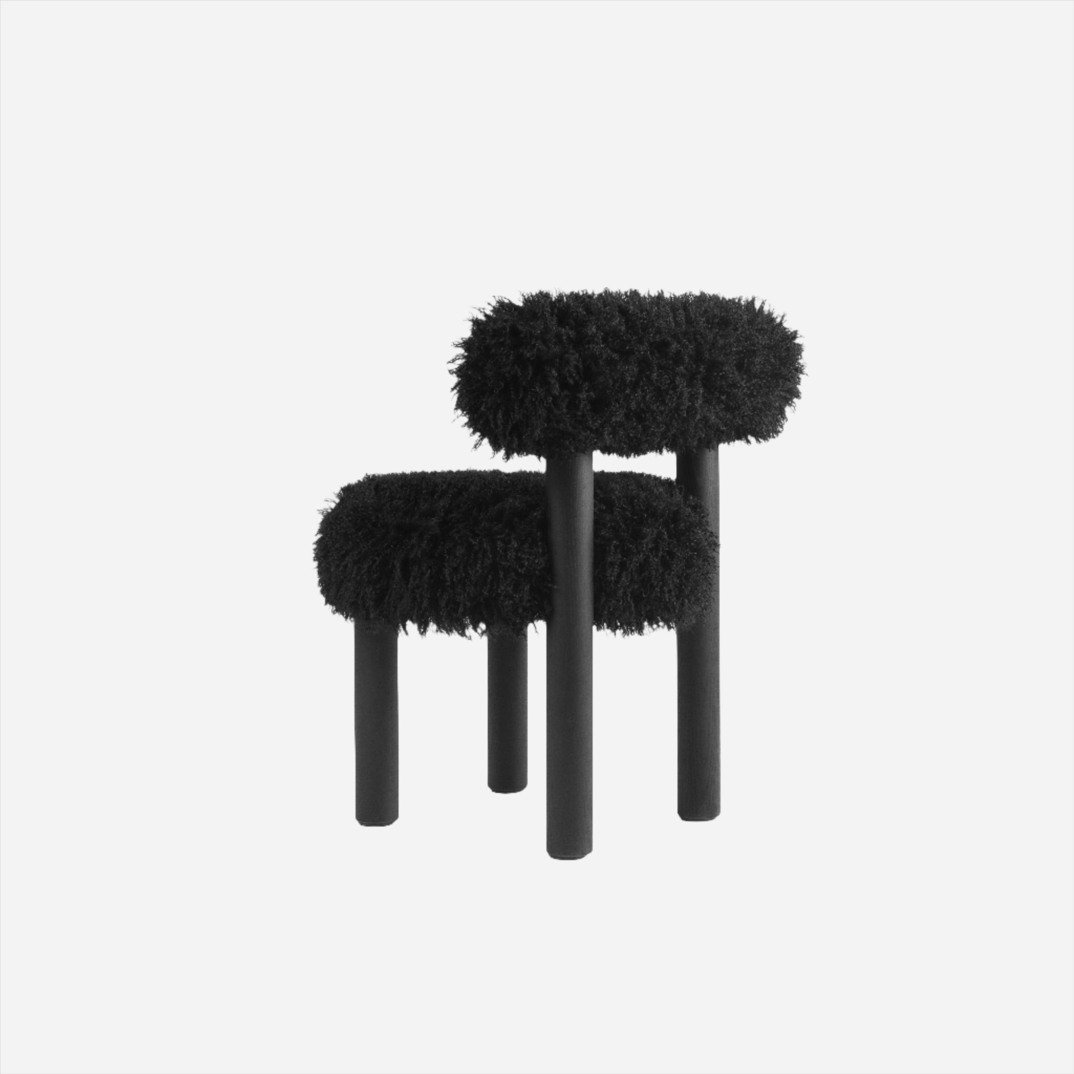 Accent Chair Azur Cotonneux Misia C004 CHAIR GROPIUS CS2 FLUFFY EDITION NOOM