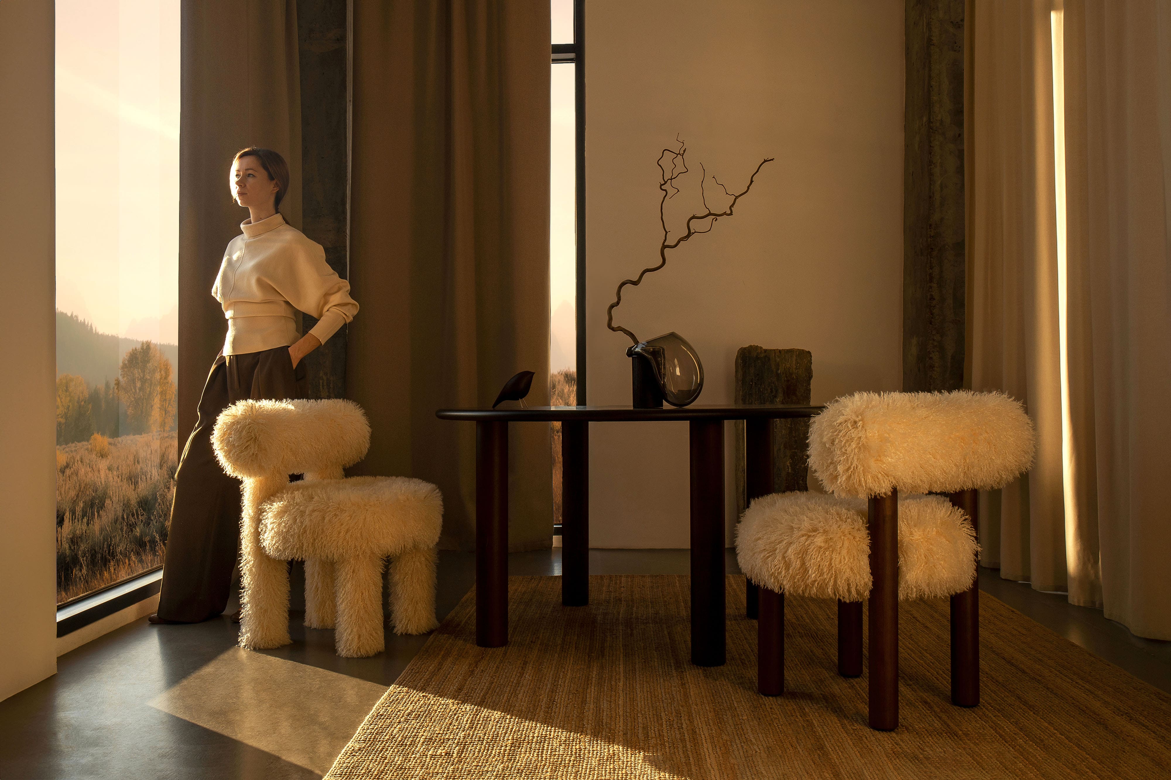 Accent Chair CHAIR GROPIUS CS1 FLUFFY EDITION NOOM