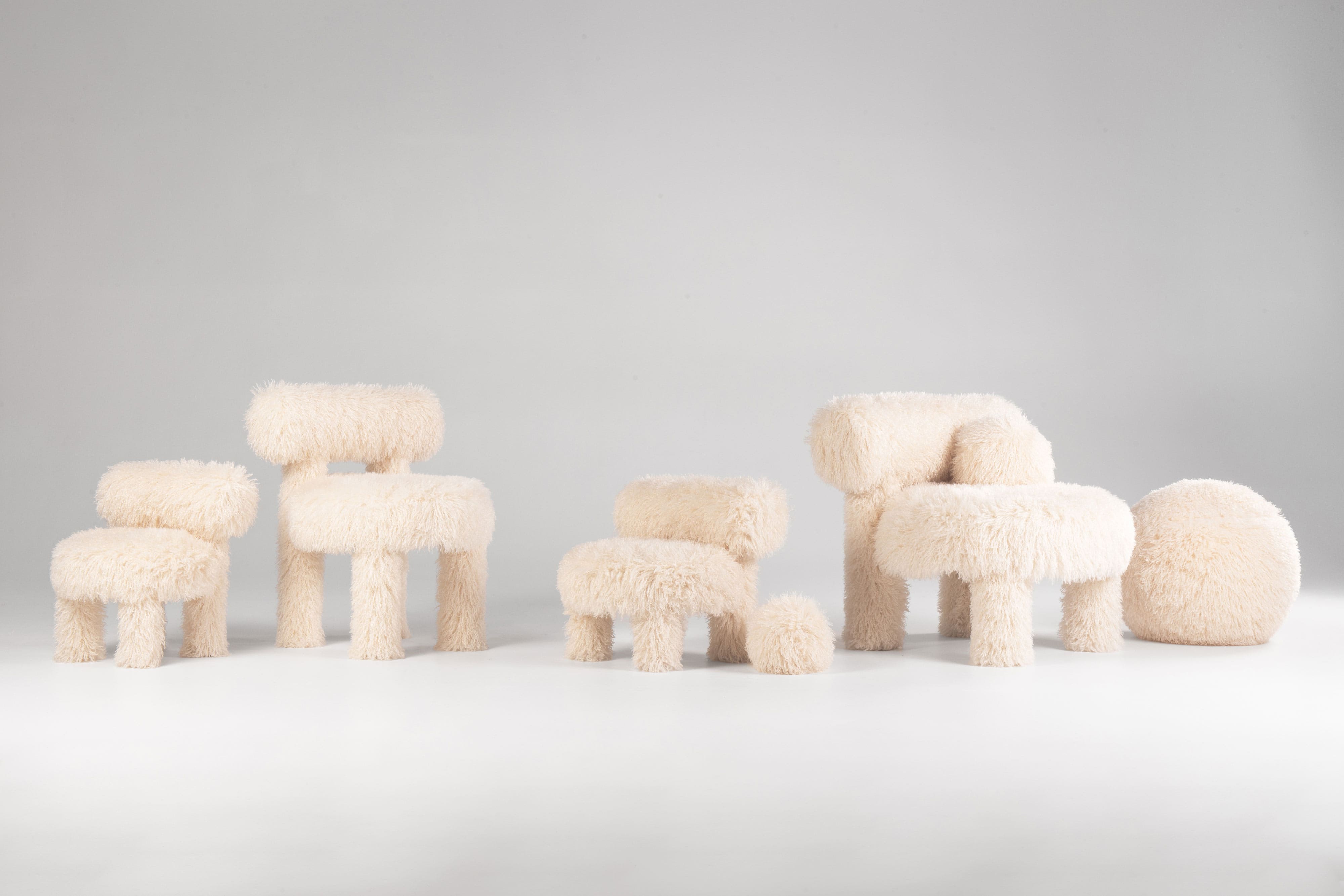 Accent Chair CHAIR GROPIUS CS1 FLUFFY EDITION NOOM