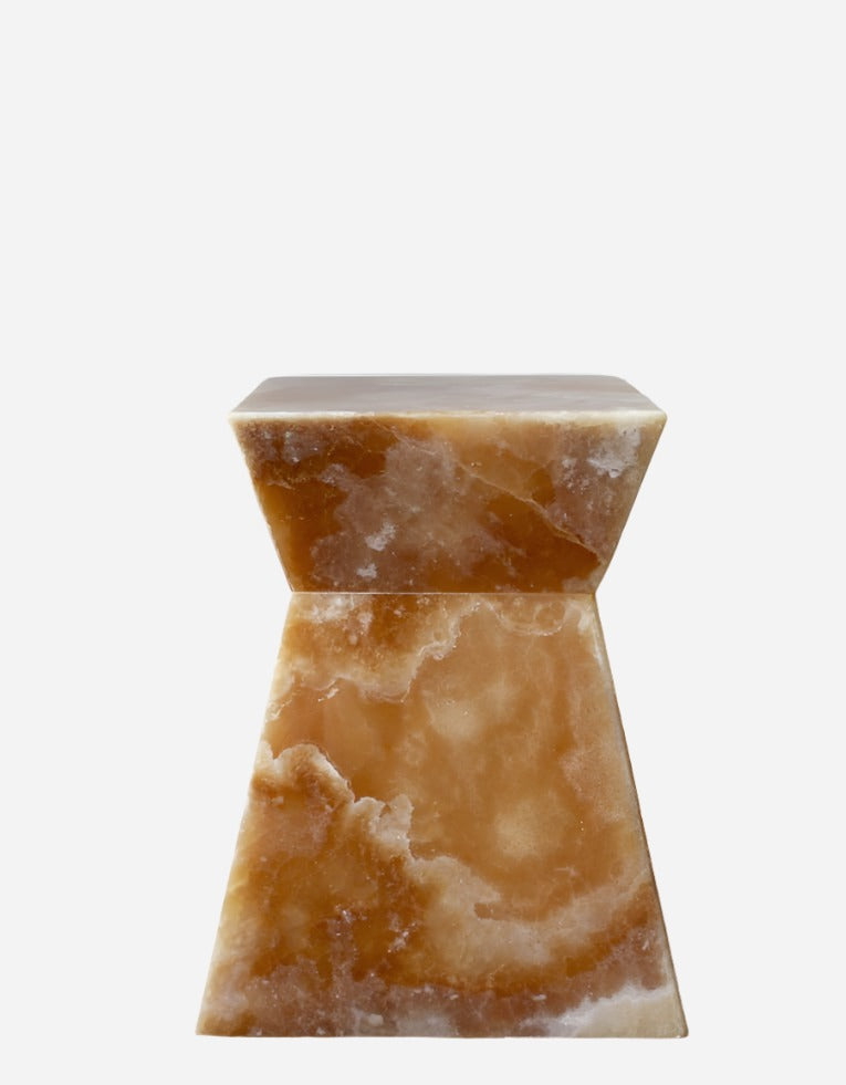 Aria Table - Italian Crafted Honey Onyx Marble Tables | Sophisticated Design 