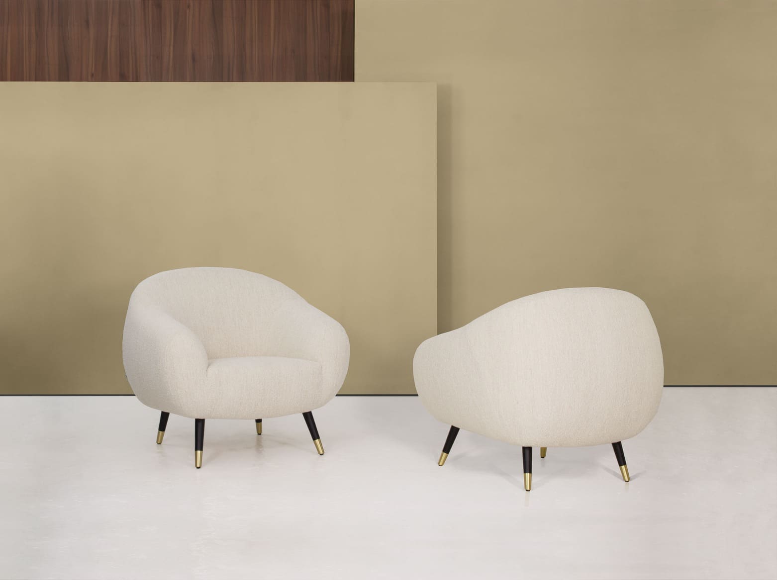 Armchair NIEMEYER BRASS ARMCHAIR INSIDHERLAND