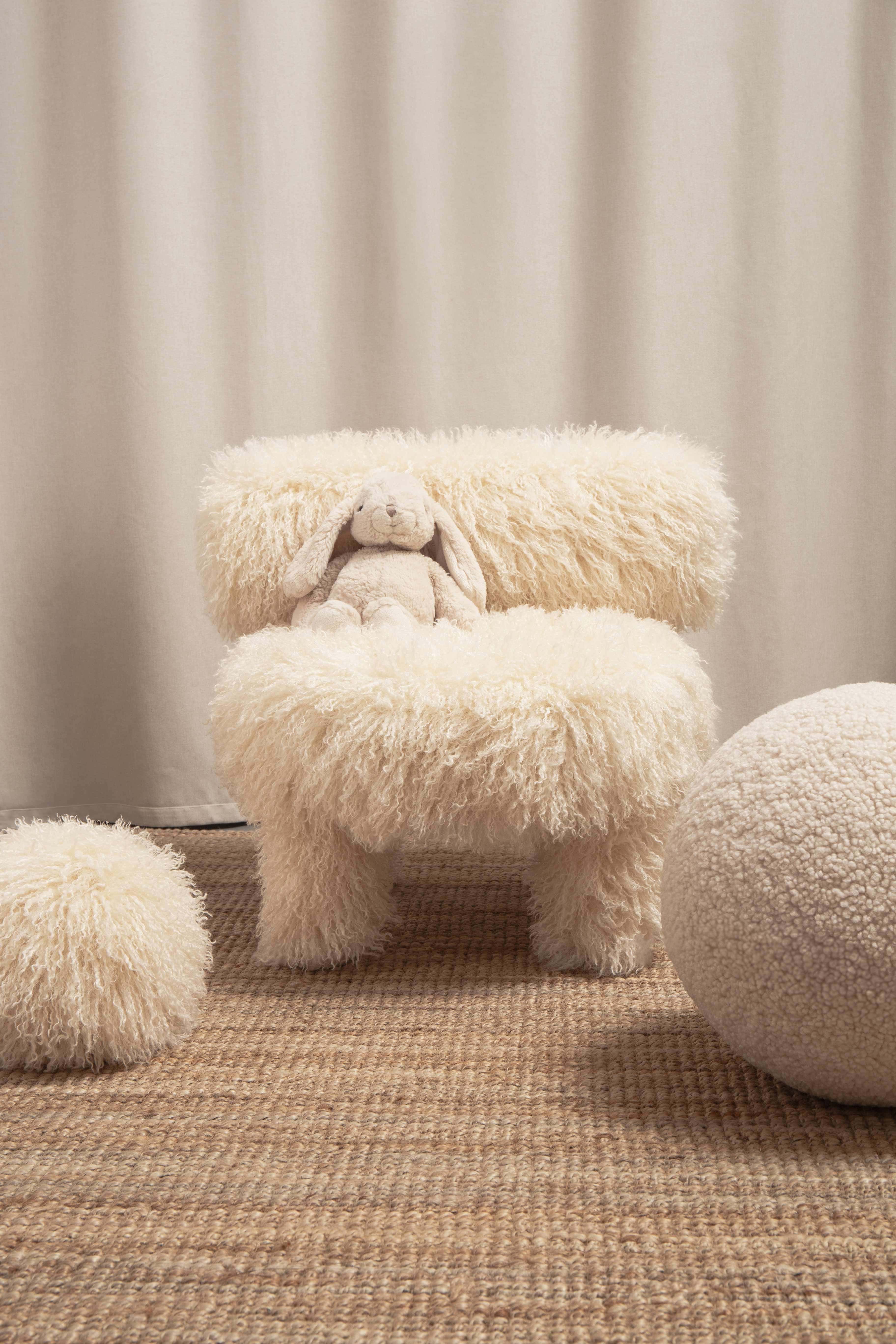 Baby Chair BABY LOW CHAIR GROPIUS CS1 FLUFFY EDITION NOOM