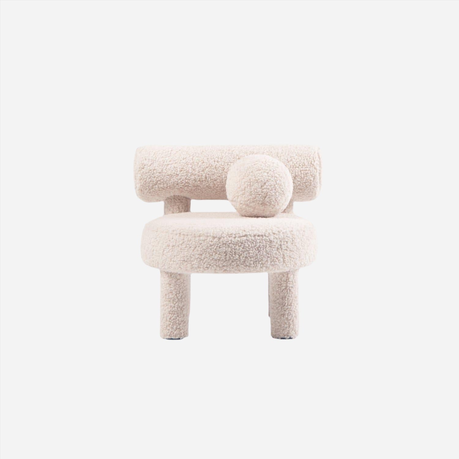 Baby Chair BABY LOW CHAIR GROPIUS CS1 IN FAUX FUR NOOM
