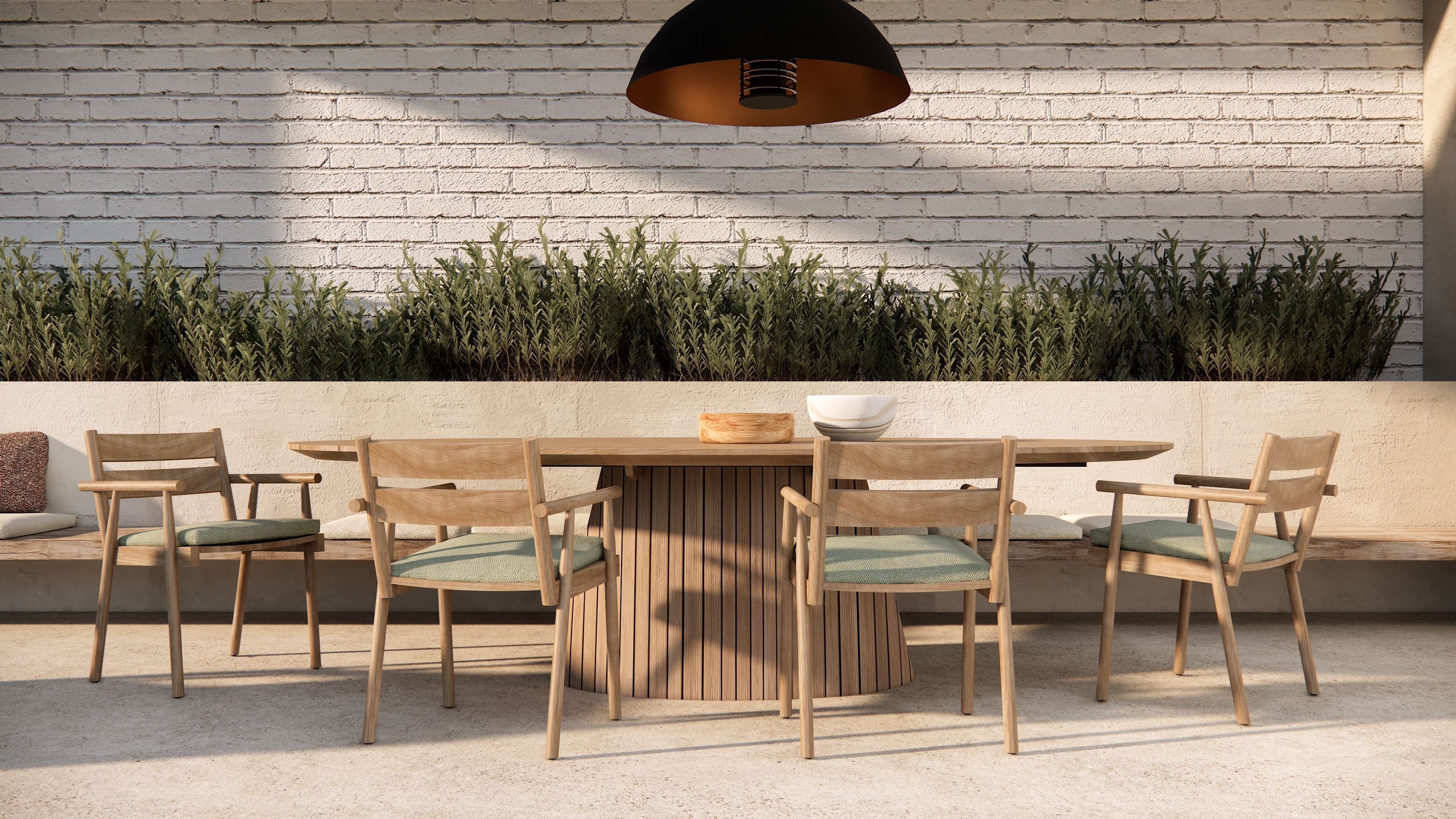 BETACO ATRANI ARM CHAIR Outdoor Dining Chair