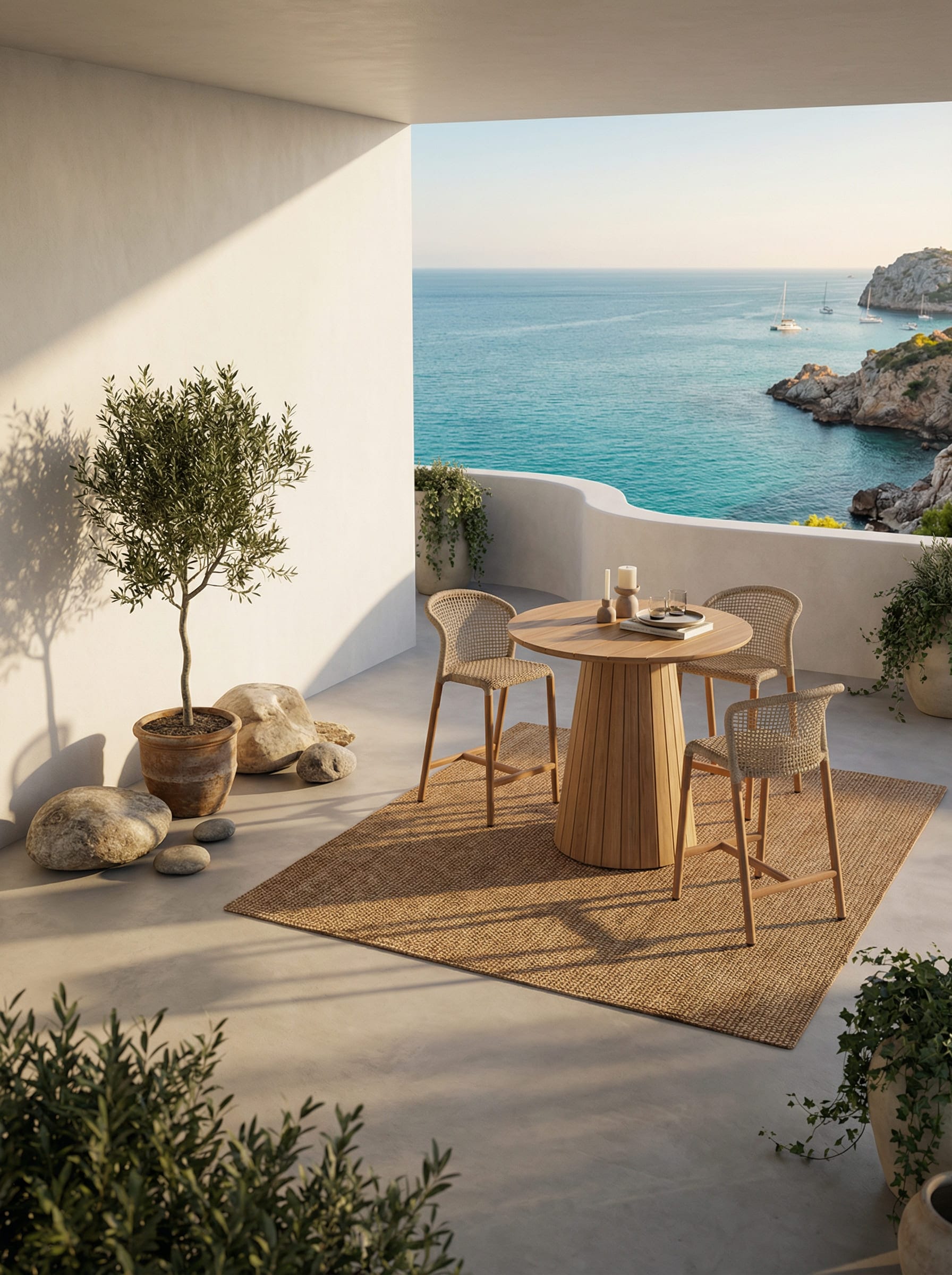 BETACO BARLETTA BAR STOOL Outdoor Bar Stool