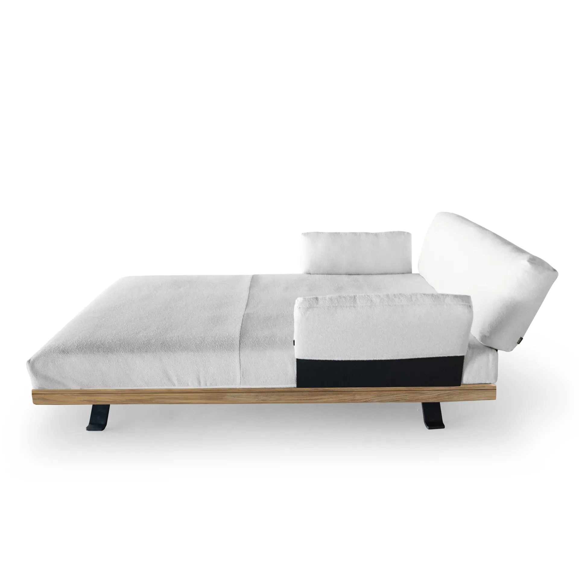 Betaco Betaco Praiano Day Bed Outdoor Teak Aluminum