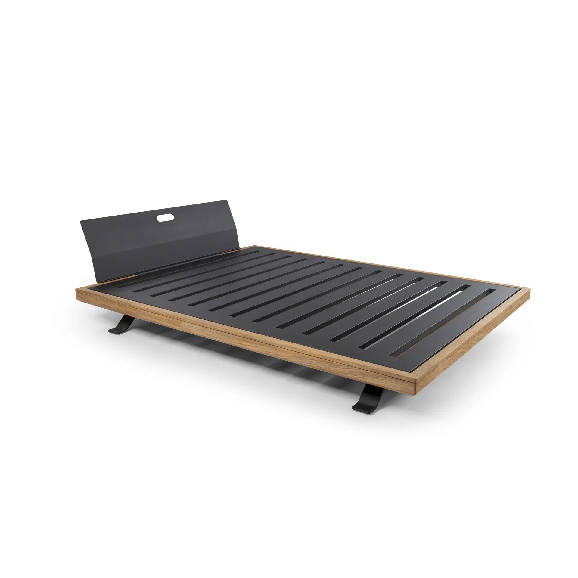 Betaco Betaco Praiano Day Bed Outdoor Teak Aluminum