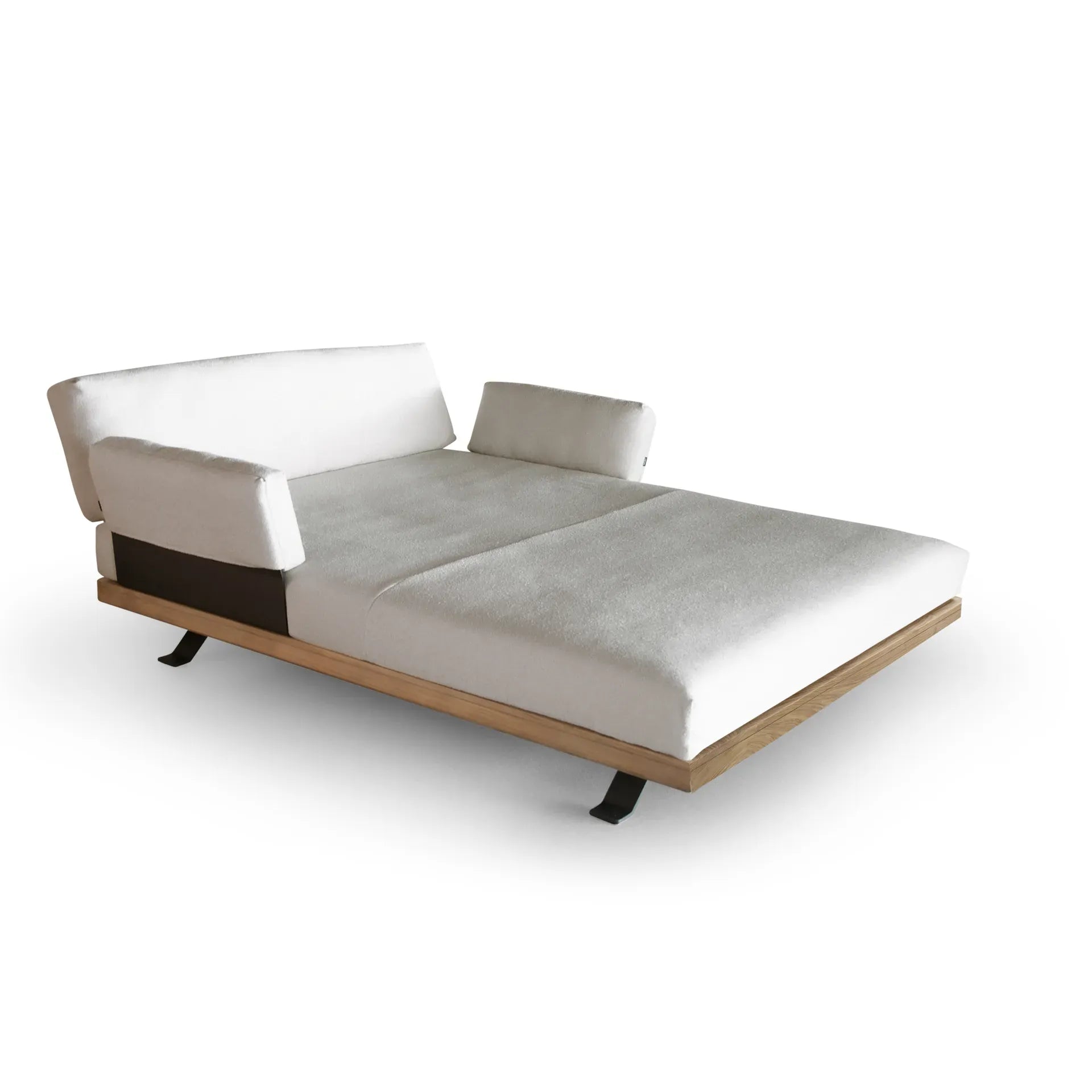 Betaco Betaco Praiano Day Bed Outdoor Teak Aluminum