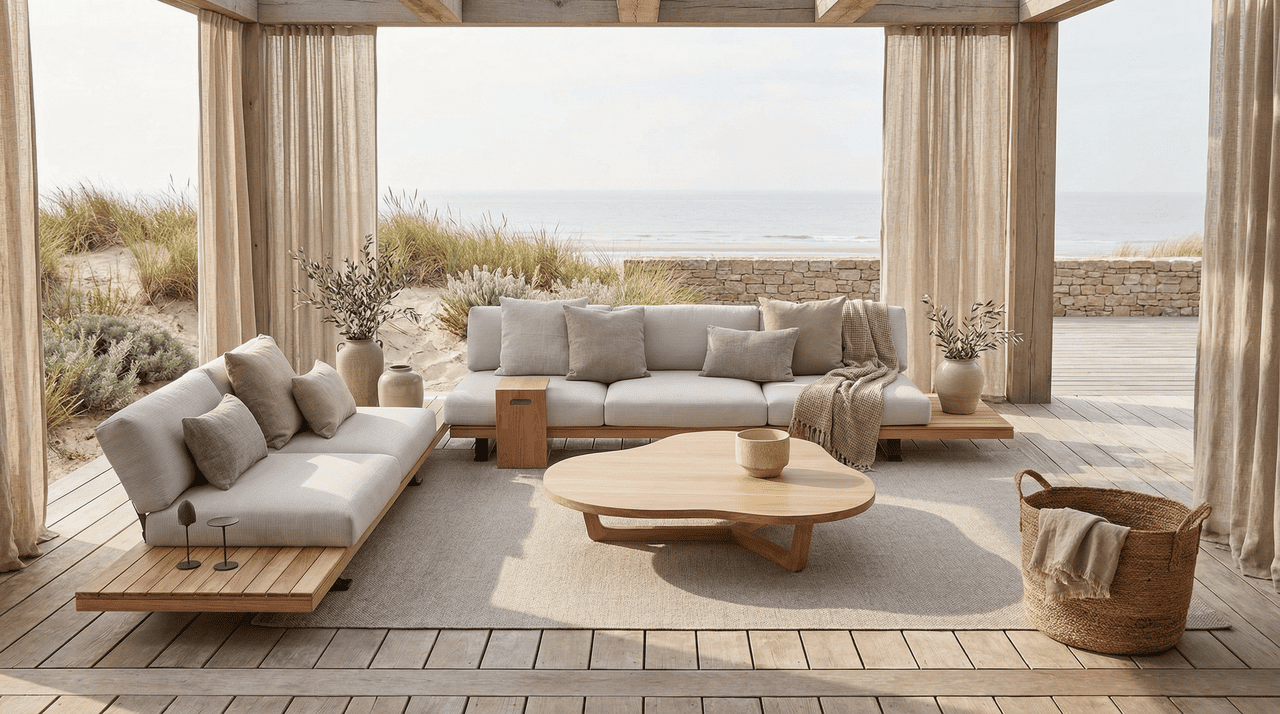 BETACO BRINDISI ORGANIC LOUNGE TABLE Outdoor Lounge Table