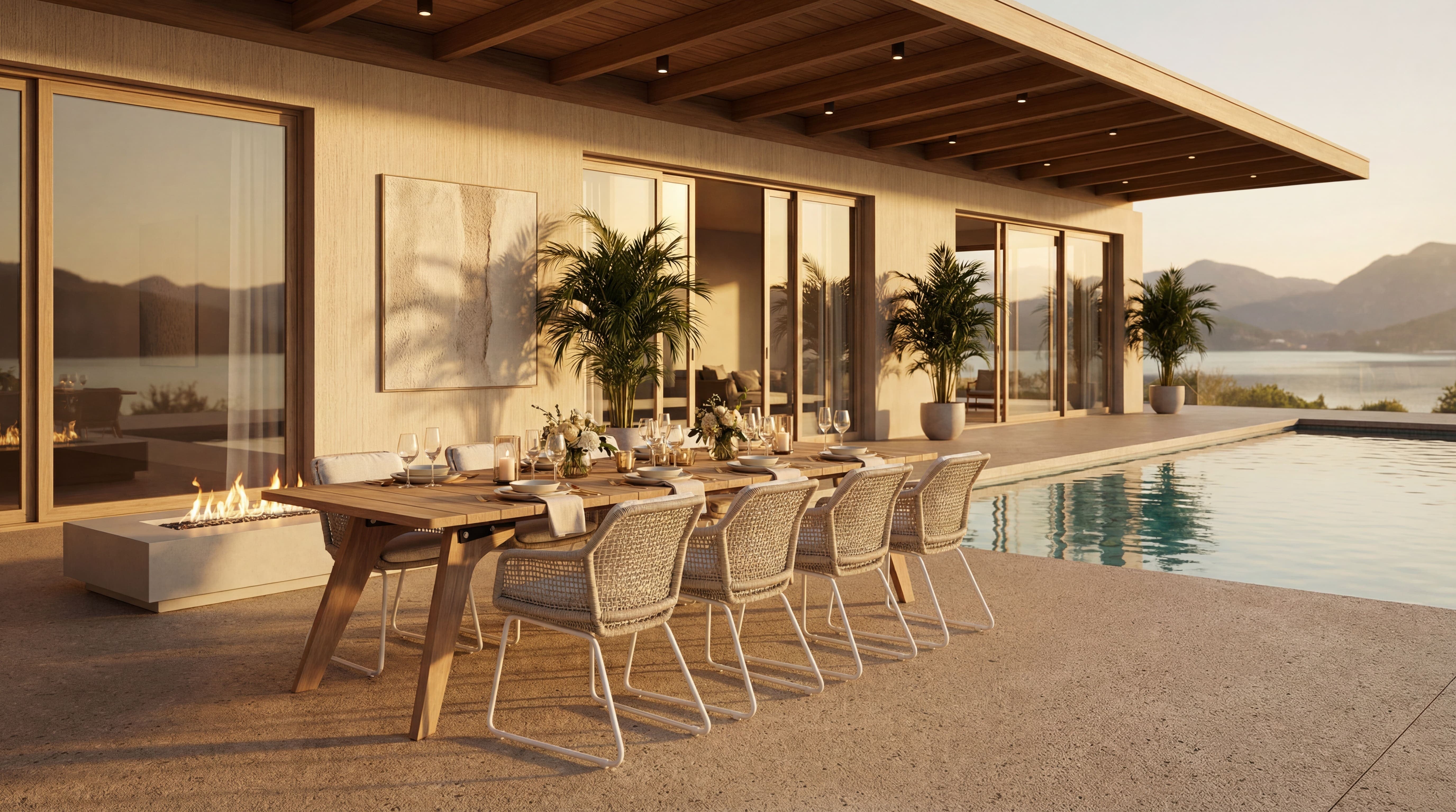 BETACO CATANIA DINING TABLE | REGULAR Outdoor Dining Table