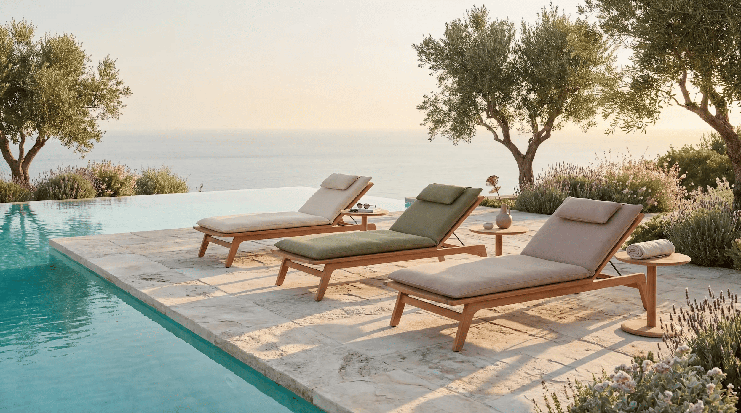 BETACO FORTE SUN LOUNGER | FULL TEAK Sun Lounger