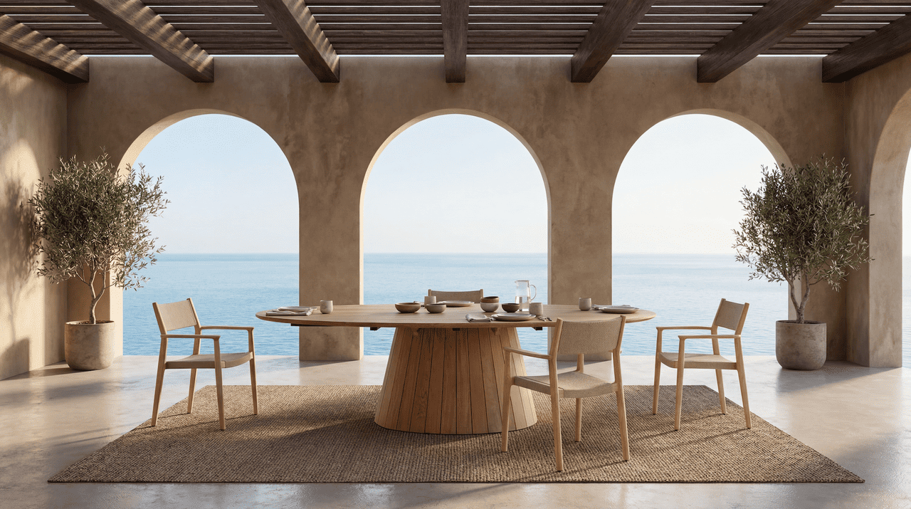 BETACO LEVANTO DINING TABLE | LOW / REGULAR Outdoor Dining Table
