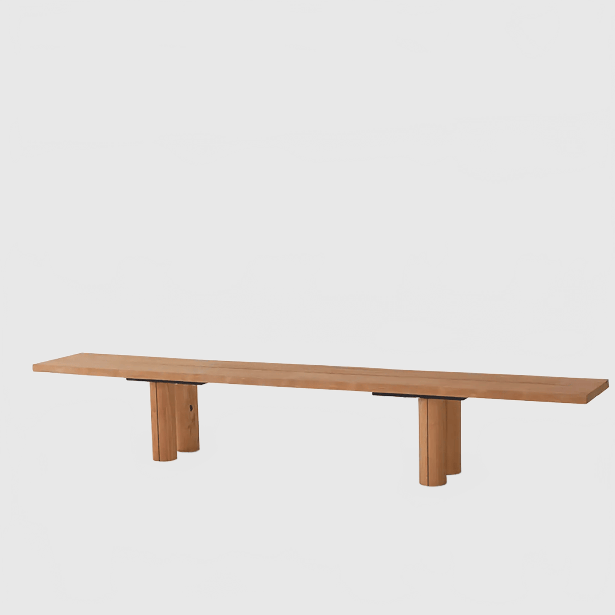 Betaco OTRANTO TEAK BENCH | ROUND LEG Bench