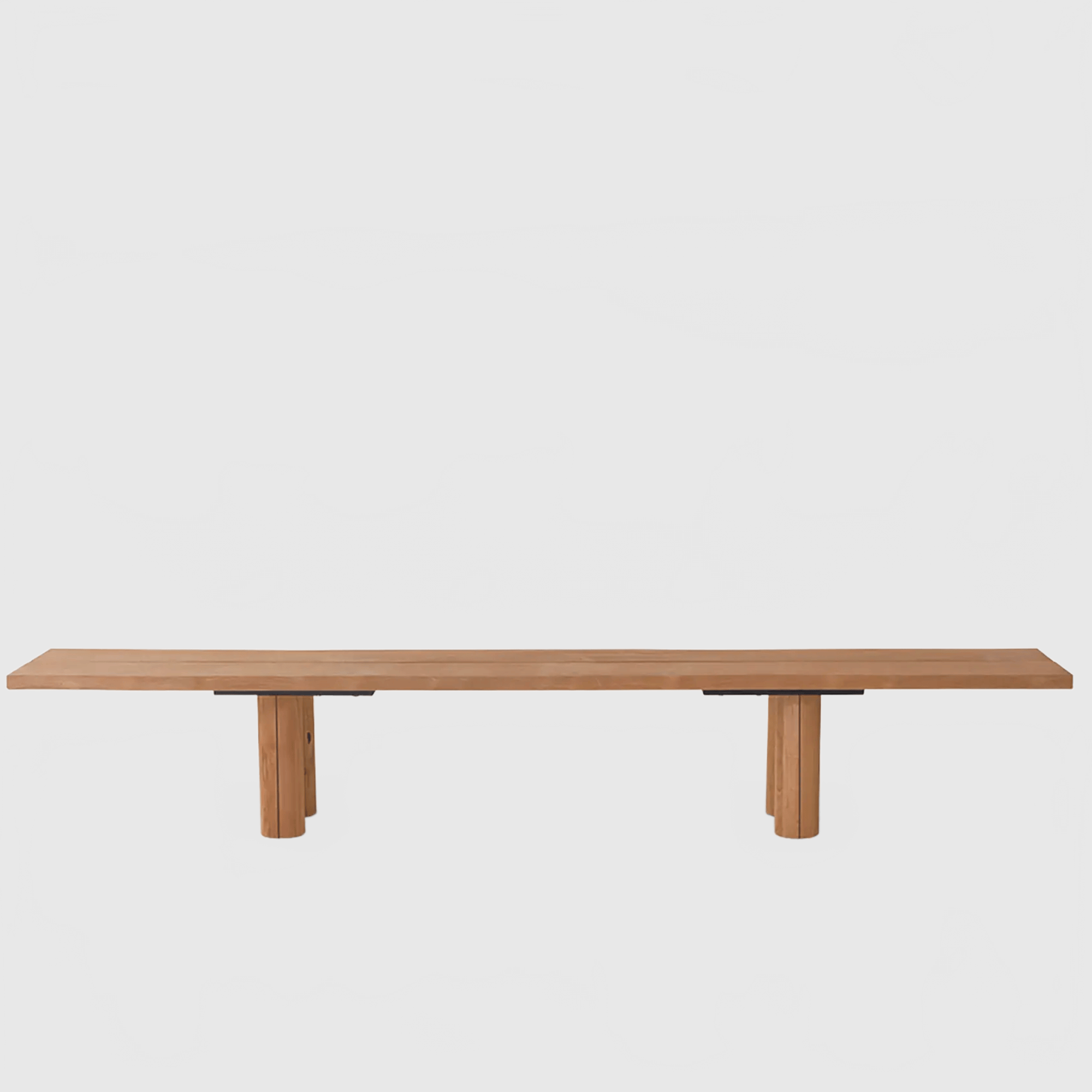 Betaco OTRANTO TEAK BENCH | ROUND LEG Bench