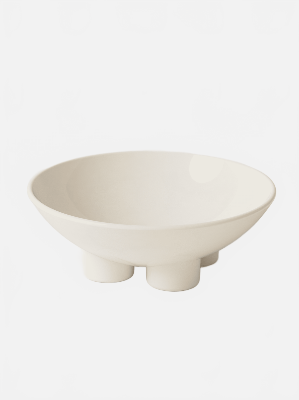 BURGIO BONE FRUUUUIT GLOSSY – SCULPTURAL CERAMIC FRUIT BOWL Fruit Bowl