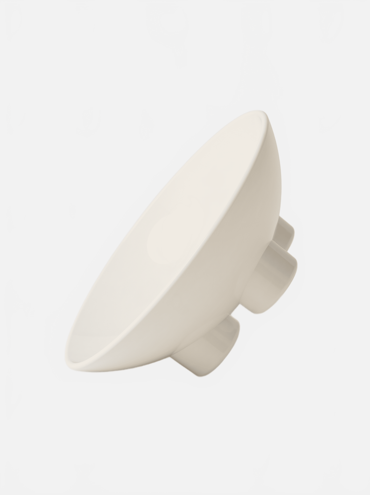 BURGIO BONE FRUUUUIT GLOSSY – SCULPTURAL CERAMIC FRUIT BOWL Fruit Bowl