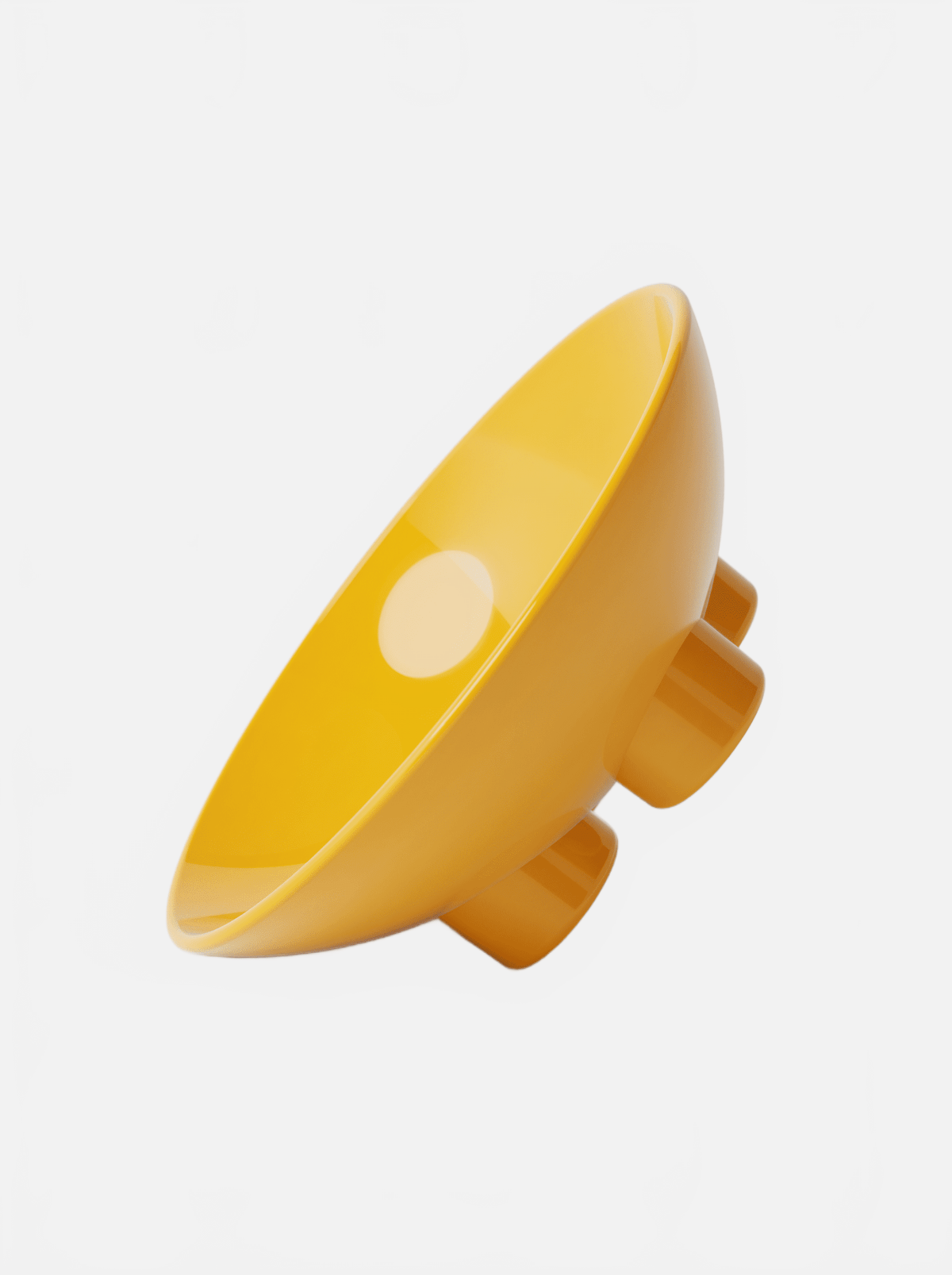 BURGIO MANGO FRUUUUIT GLOSSY – SCULPTURAL CERAMIC FRUIT BOWL Fruit Bowl