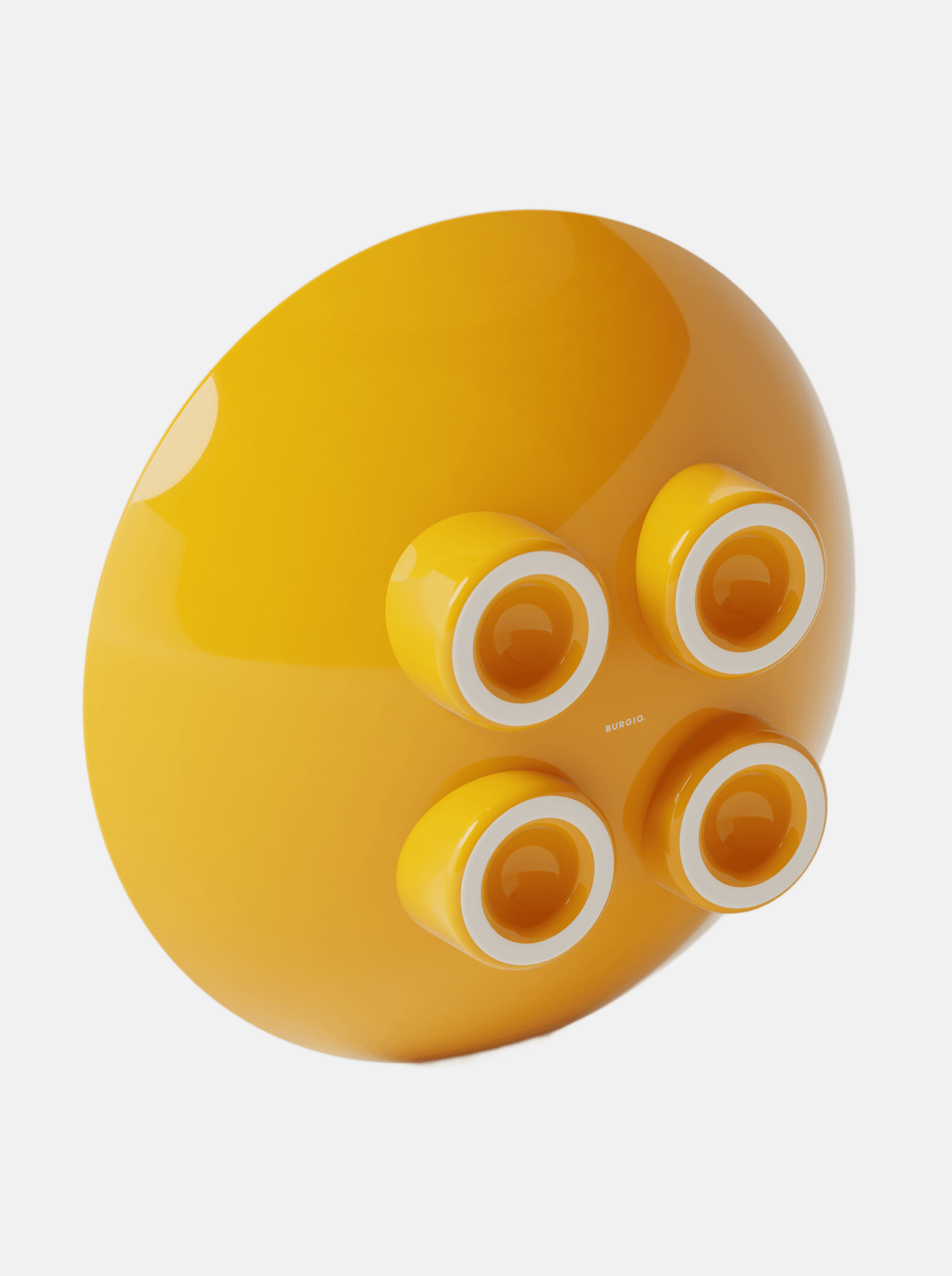 BURGIO MANGO FRUUUUIT GLOSSY – SCULPTURAL CERAMIC FRUIT BOWL Fruit Bowl