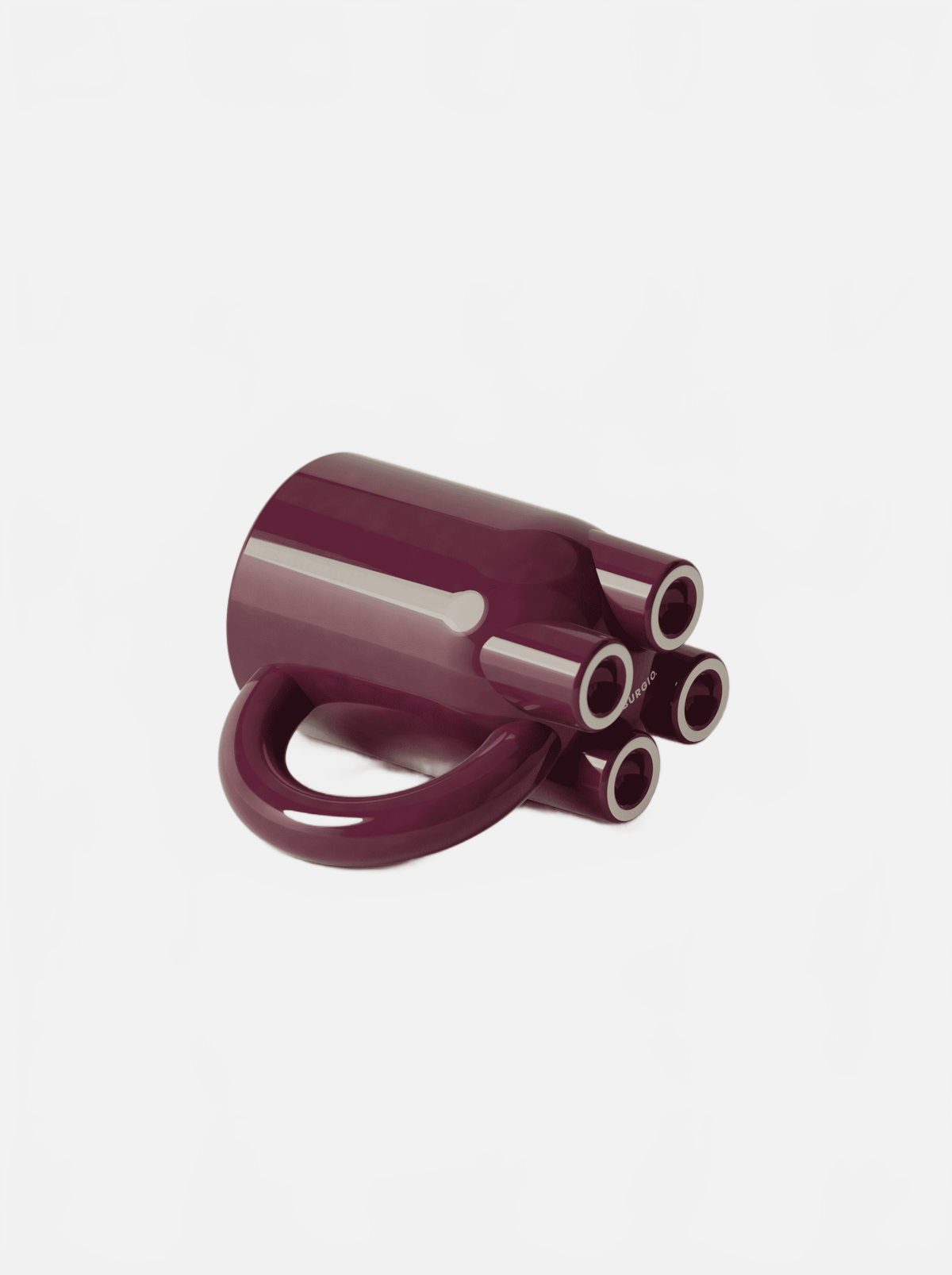 BURGIO PORPORA MUUUUG GLOSSY – SCULPTURAL TALL CERAMIC MUG Mug