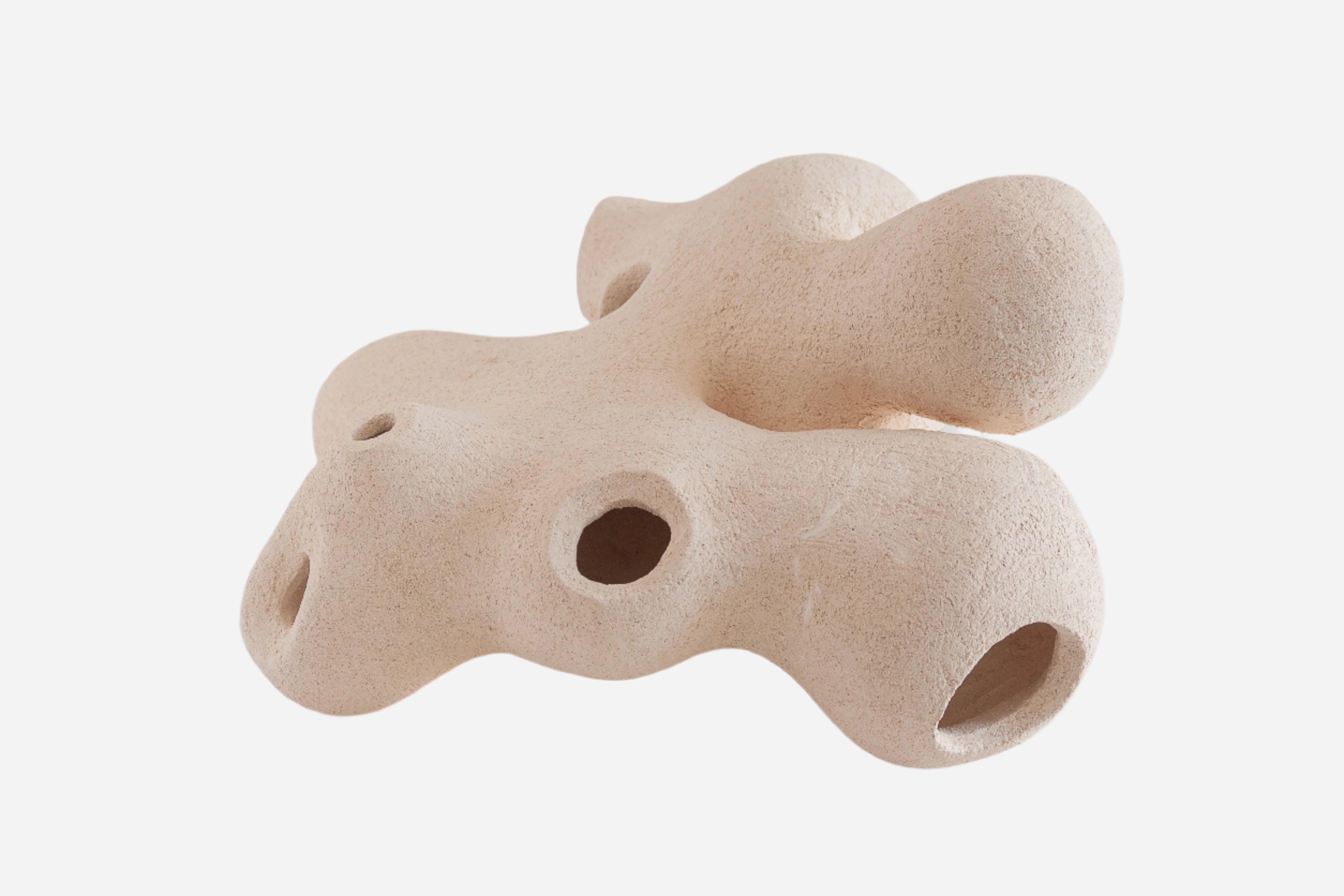 Ceramic Sculpture WILD BEING 3 PI STUDIO
