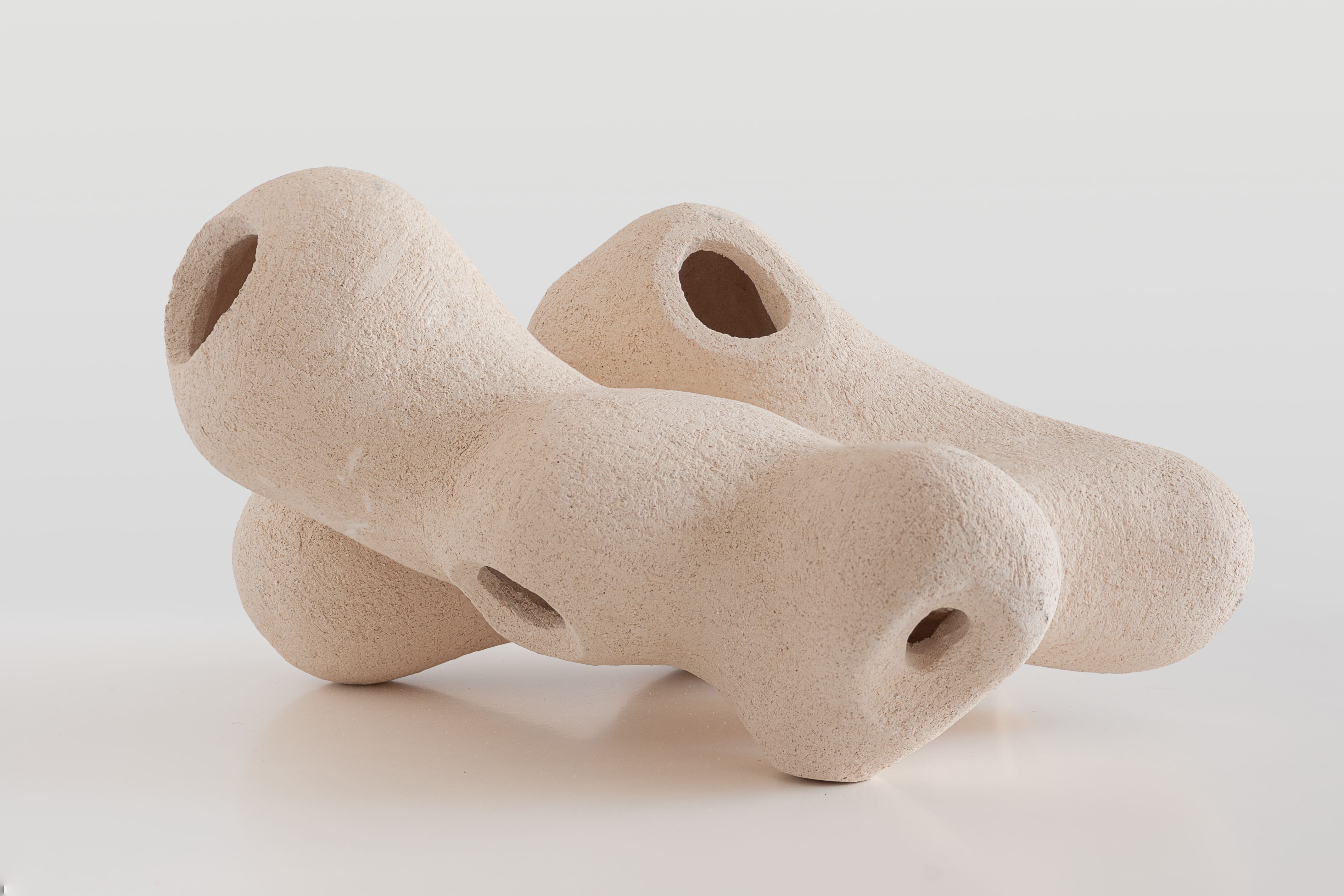 Ceramic Sculpture WILD BEING 3 PI STUDIO