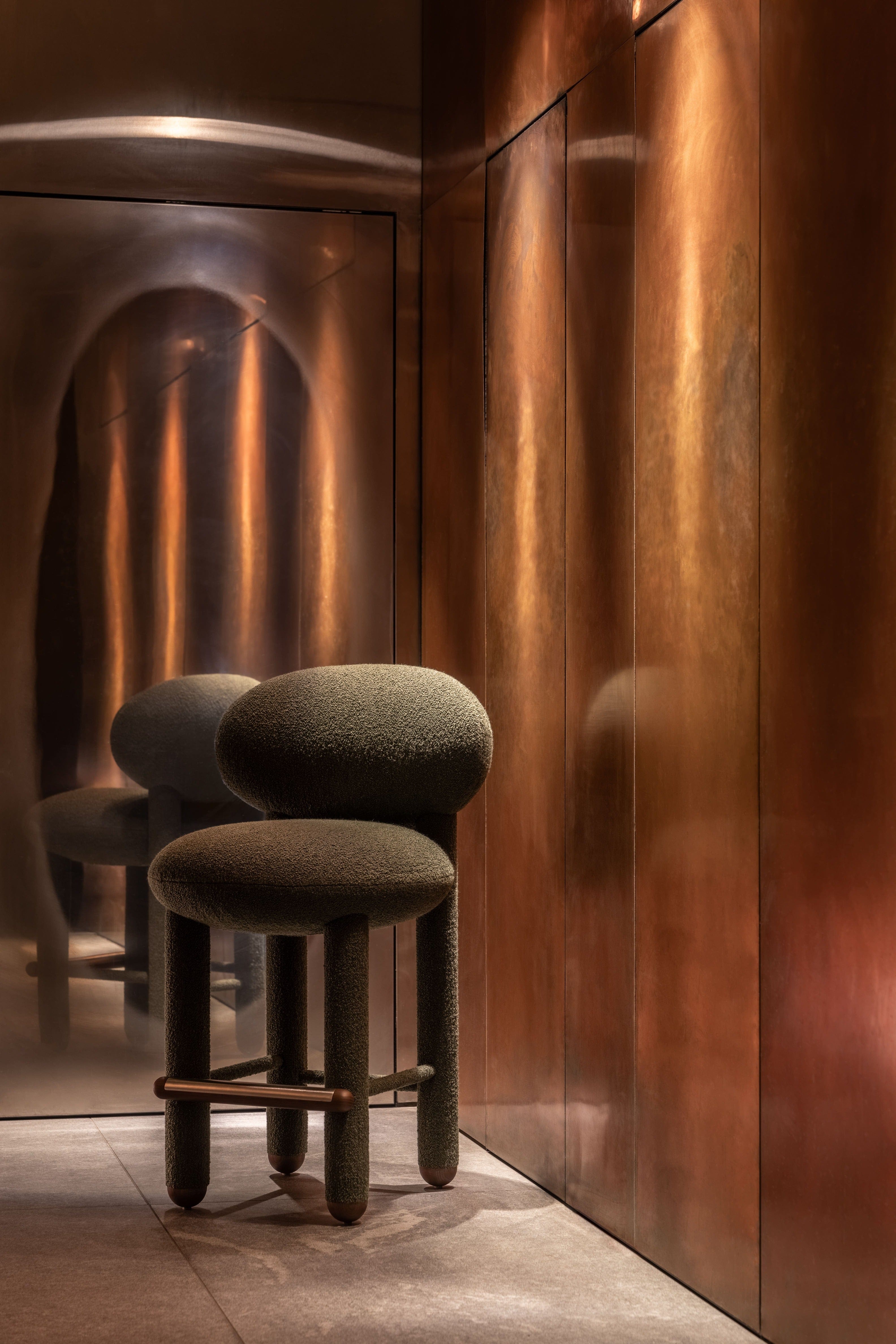 Chair FLOCK COUNTER / BAR CHAIR CS1 NOOM