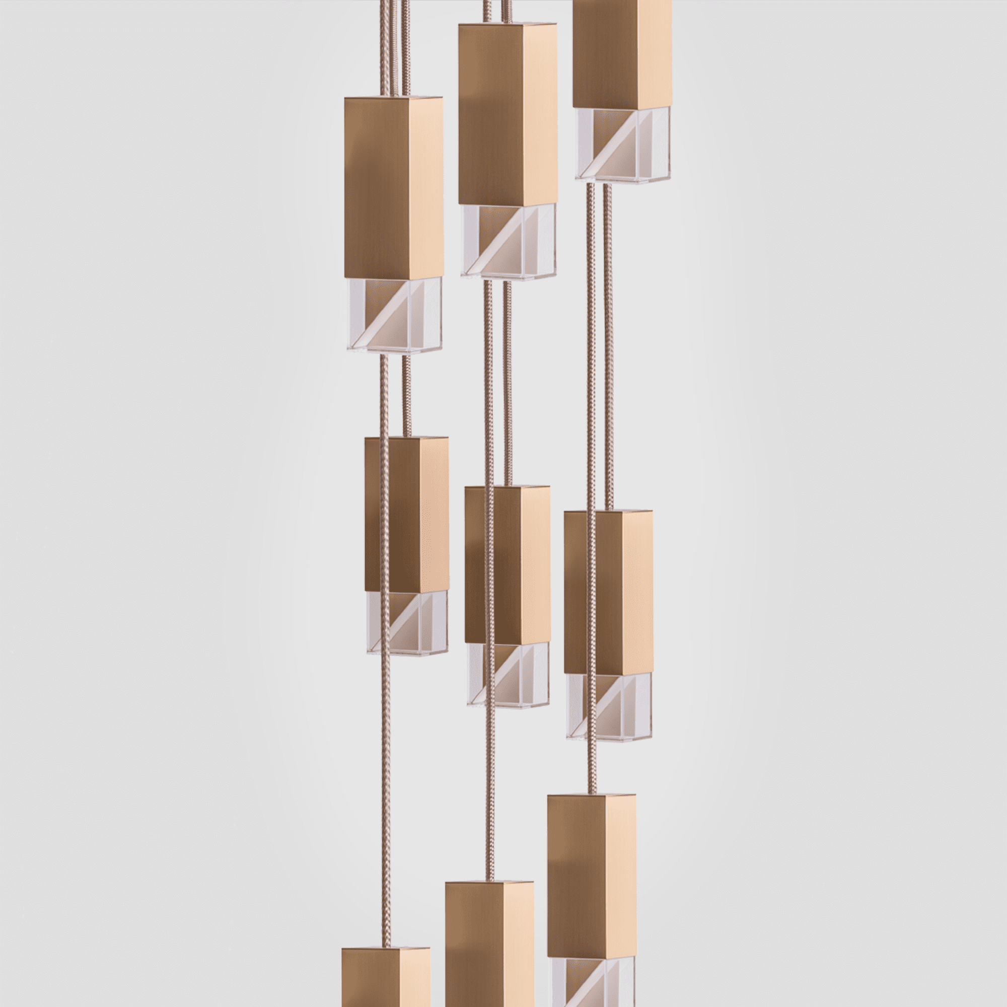 Chandelier LAMP/ ONE 9-LIGHT CHANDELIER FORMAMINIMA