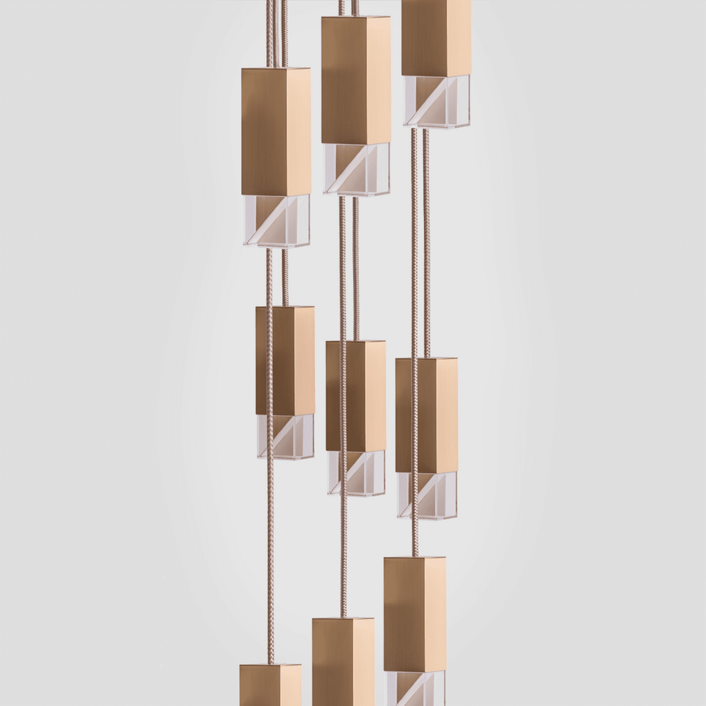 Chandelier LAMP/ ONE 9-LIGHT CHANDELIER FORMAMINIMA
