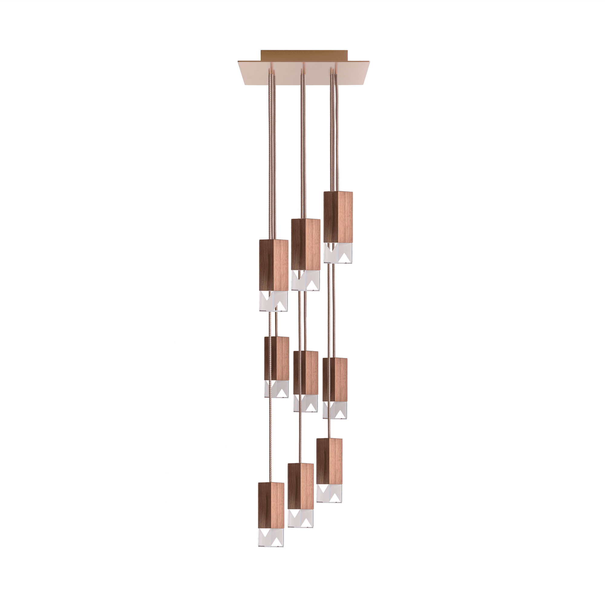 Chandelier LAMP/ ONE 9-LIGHT CHANDELIER FORMAMINIMA