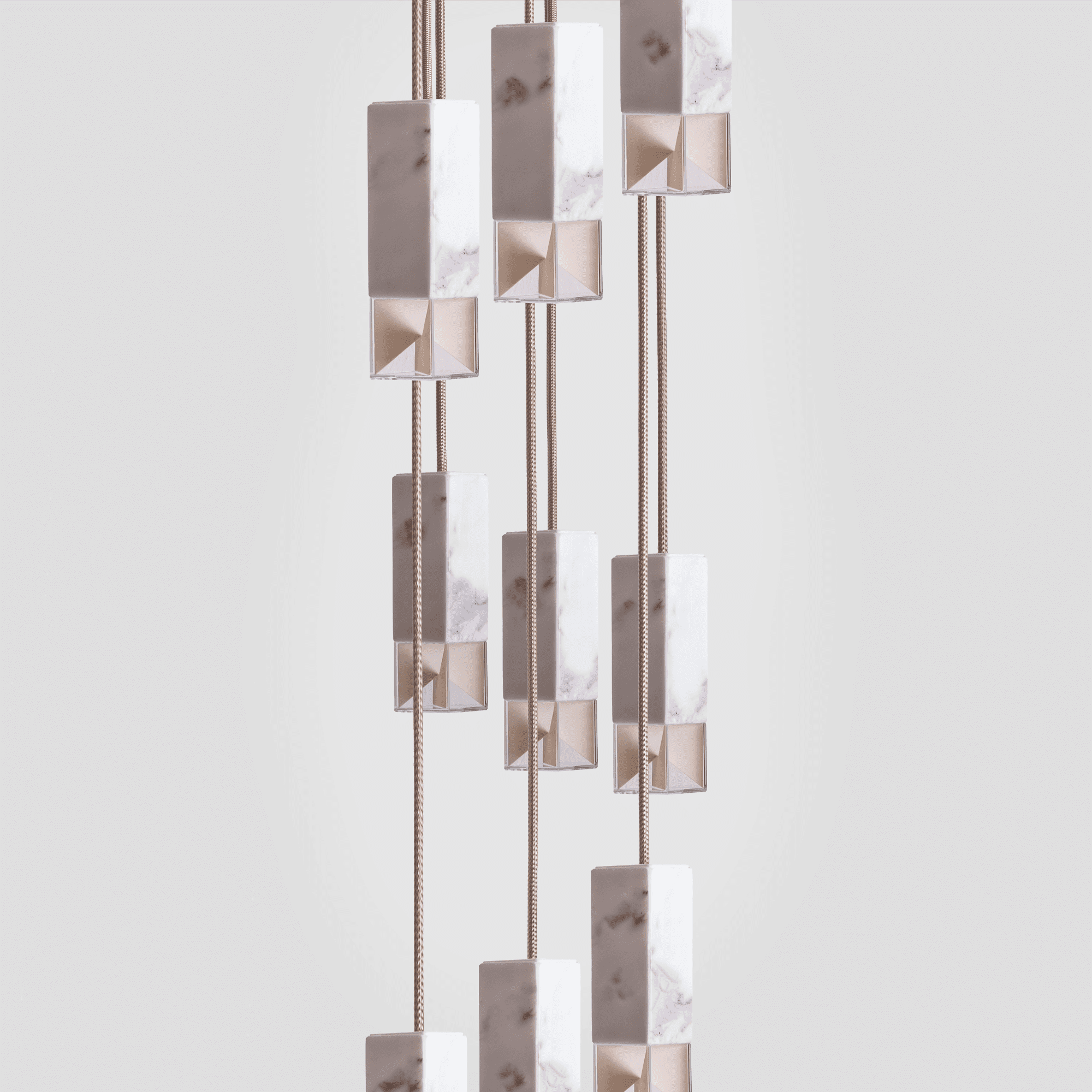 Chandelier LAMP/ ONE 9-LIGHT CHANDELIER FORMAMINIMA