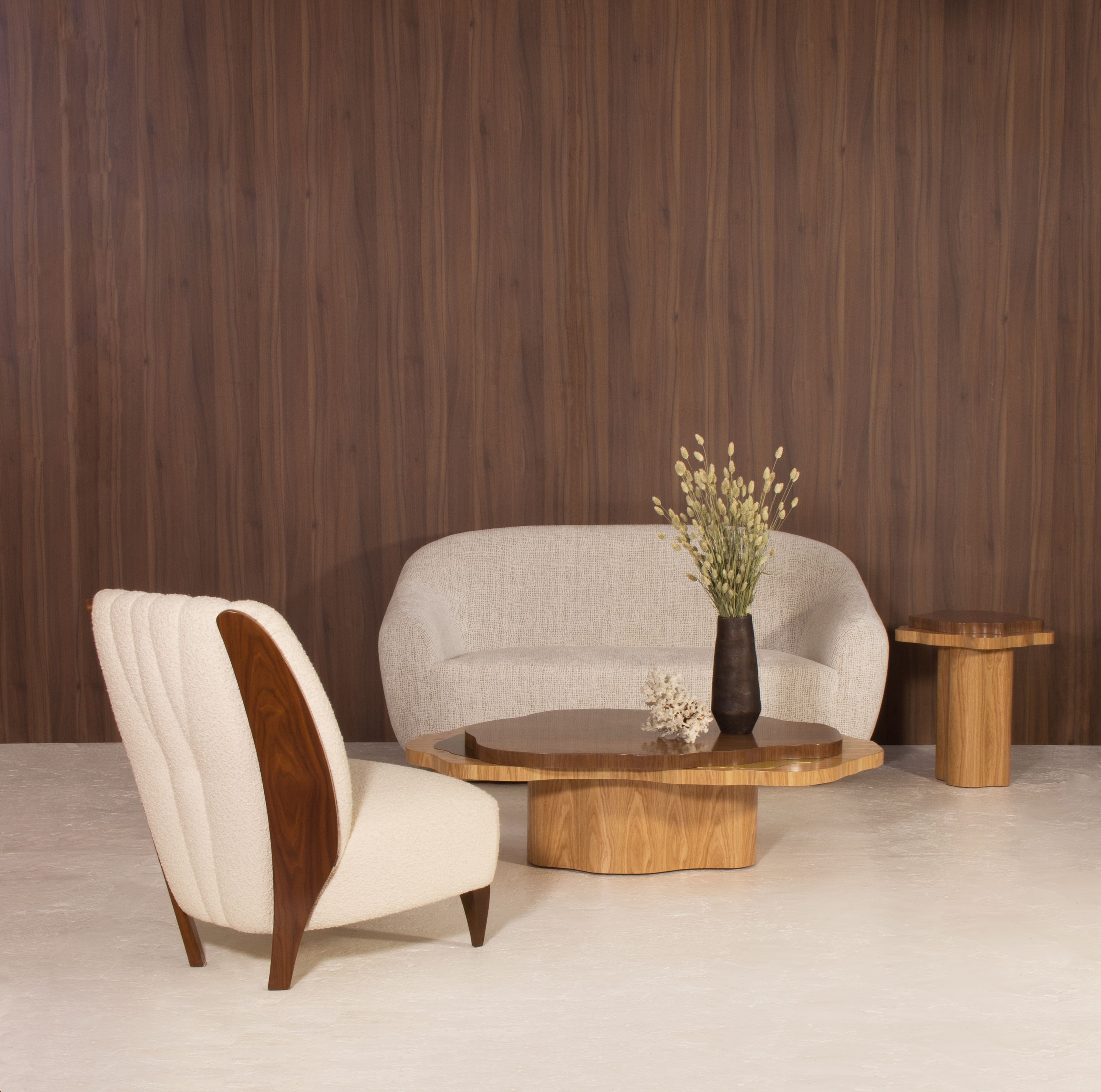 Coffee Table ARIZONA WALNUT & OAK COFFEE TABLE INSIDHERLAND