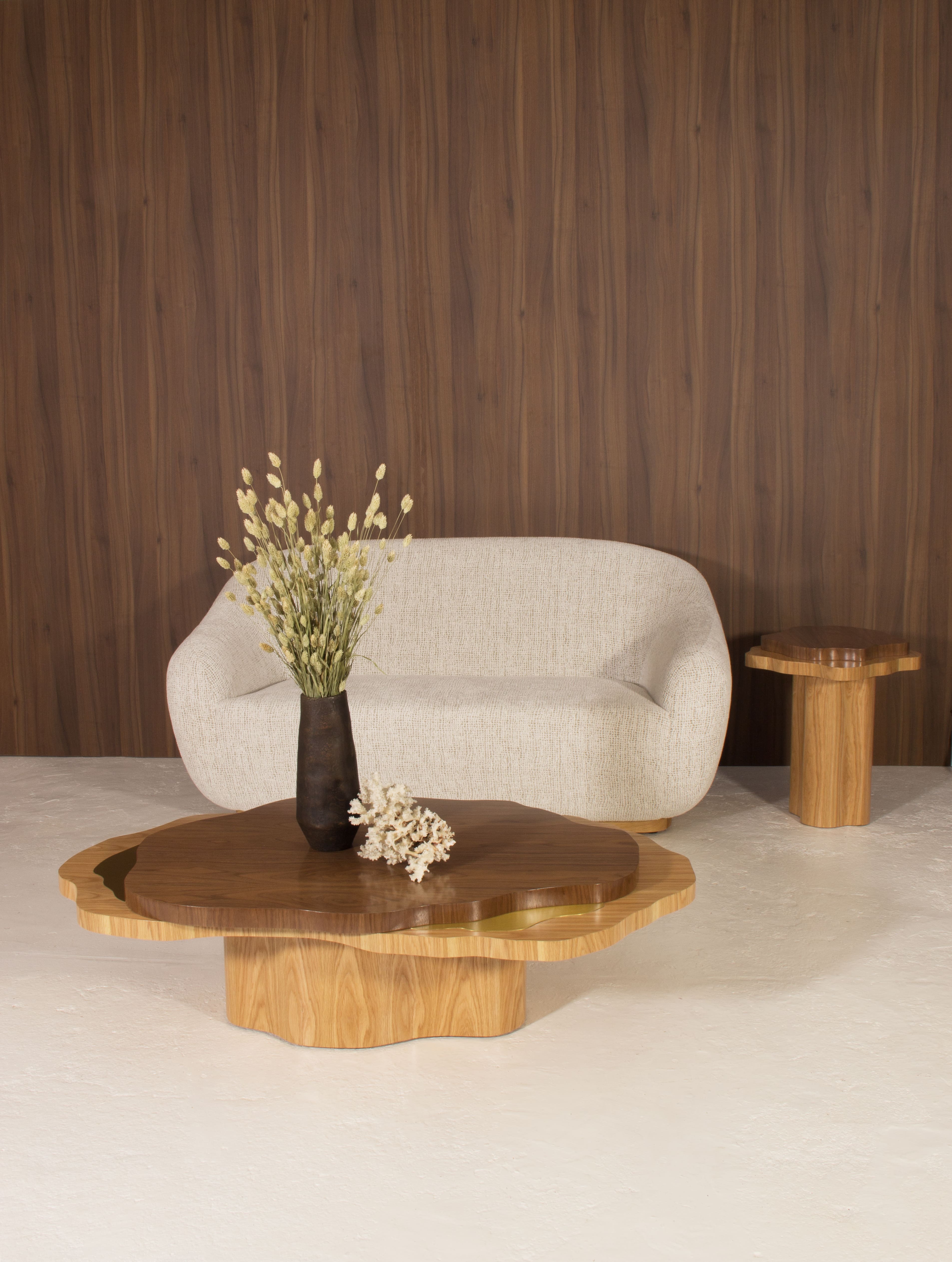 Coffee Table ARIZONA WALNUT & OAK COFFEE TABLE INSIDHERLAND
