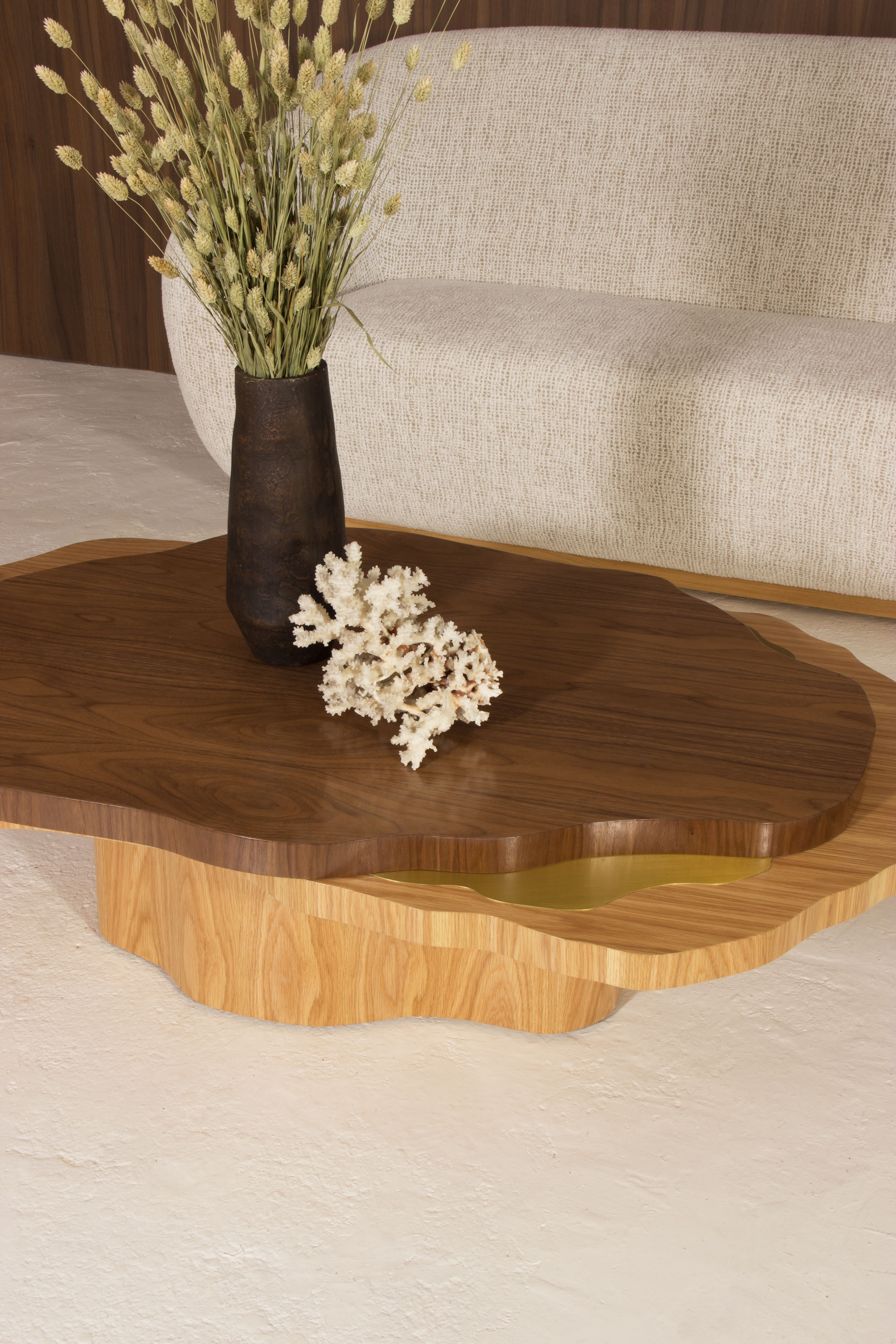 Coffee Table ARIZONA WALNUT & OAK COFFEE TABLE INSIDHERLAND