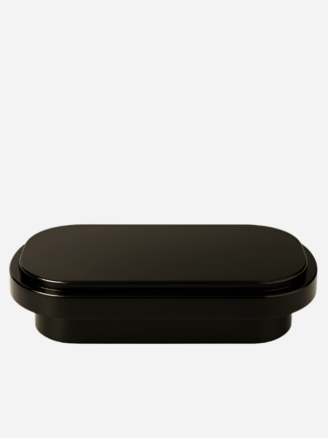Coffee Table Black Lacquered MIRAGE LACQUERED WOOD MARBERA