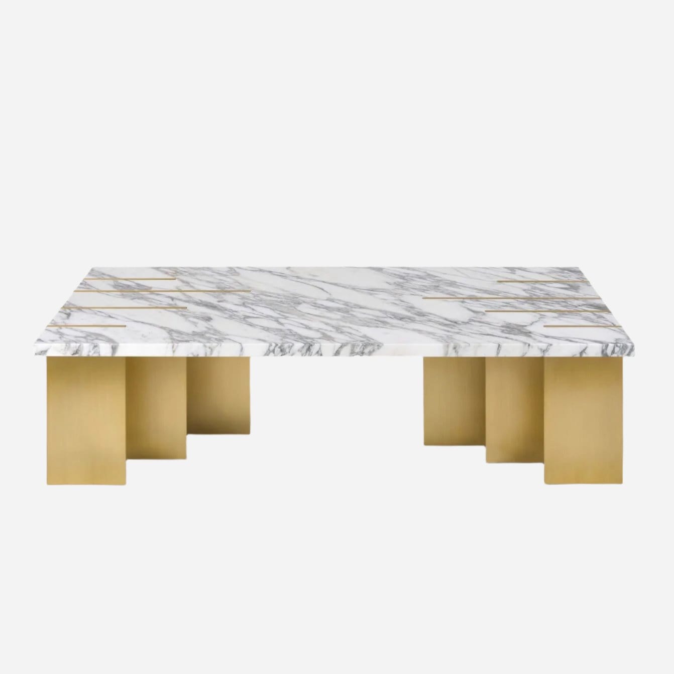Coffee Table Calacatta Marble PIANIST MARBLE COFFEE TABLE INSIDHERLAND