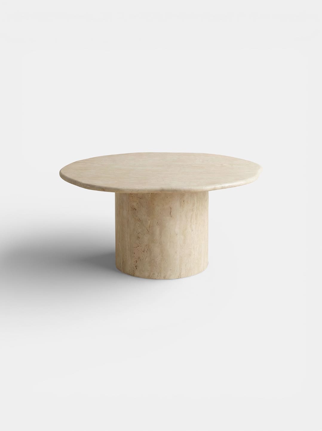 Coffee Table JOAN SOLO TRAVERTINE MARBERA