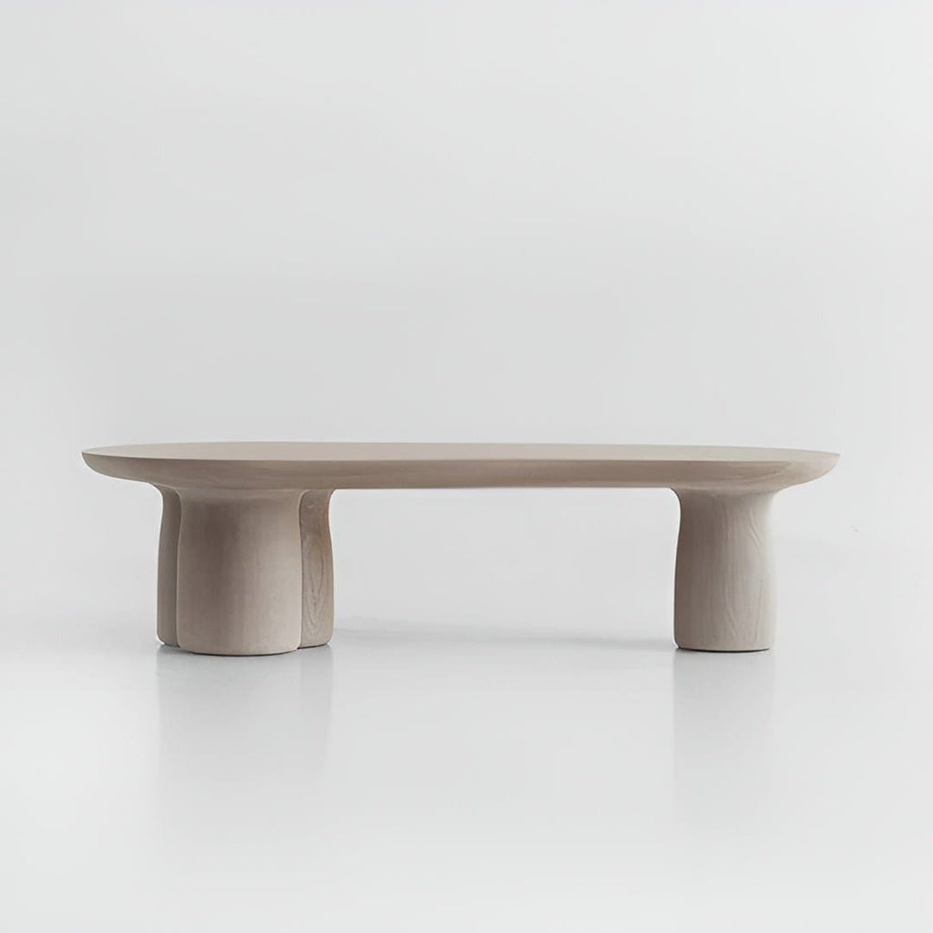 Coffee Table Natural LONG SONIAH COFFEE TABLE FAINA