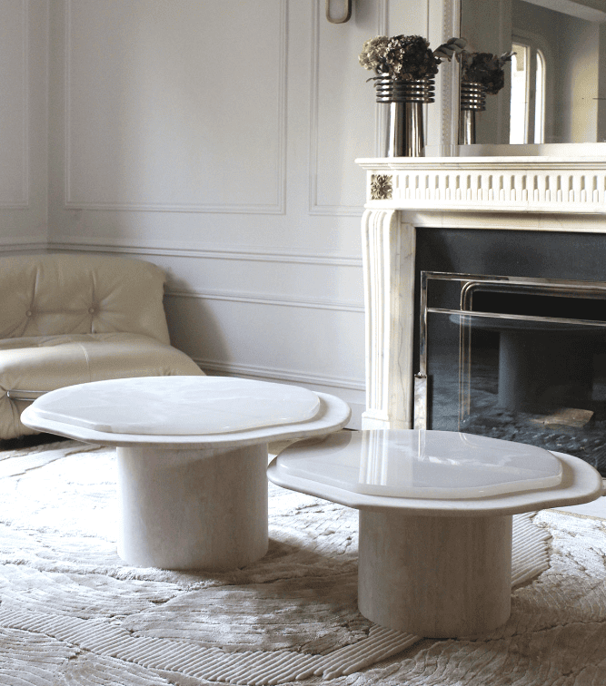 Coffee Table NUGA ONYX COFFEE TABLE MARBERA