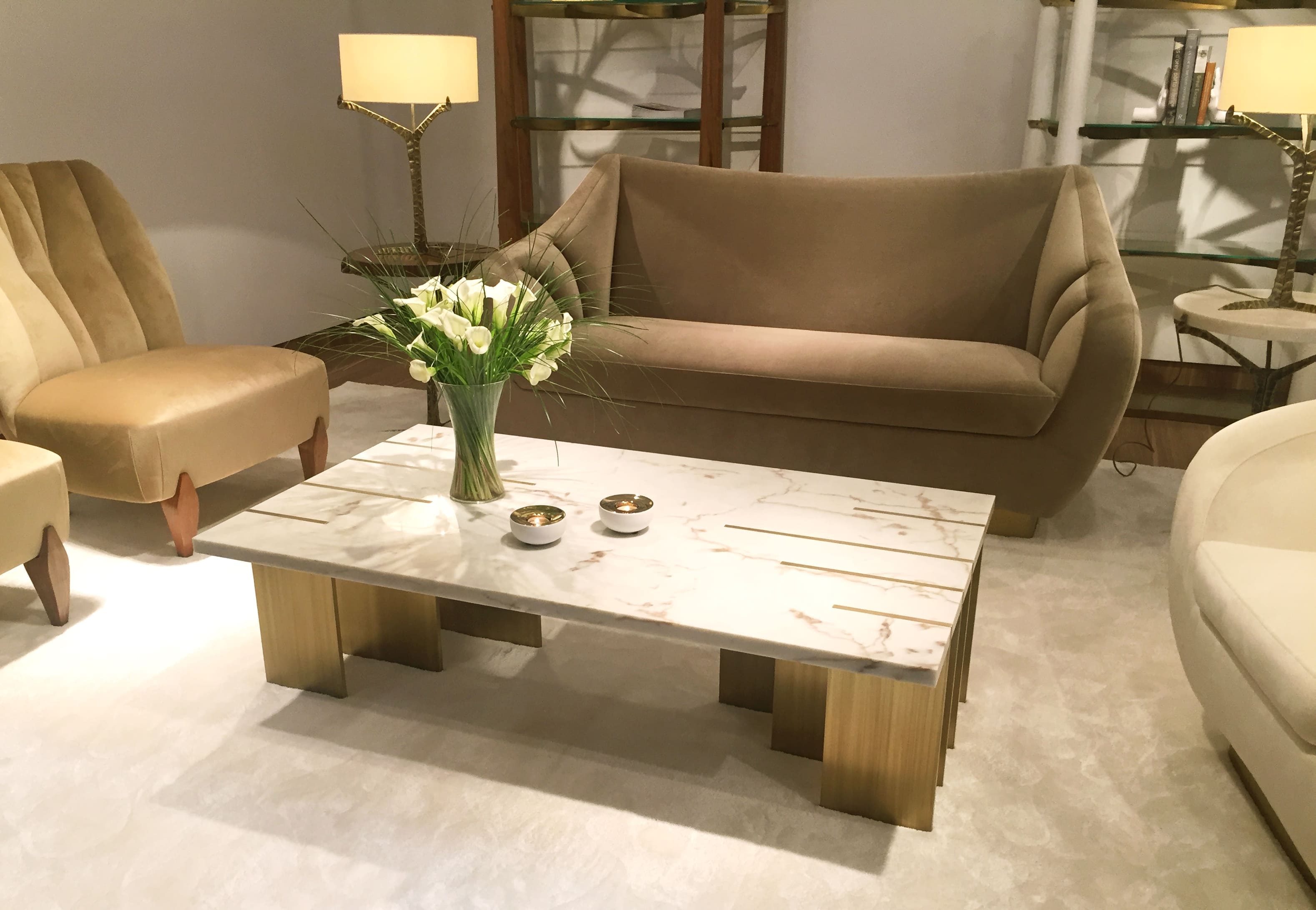 Coffee Table PIANIST MARBLE COFFEE TABLE INSIDHERLAND