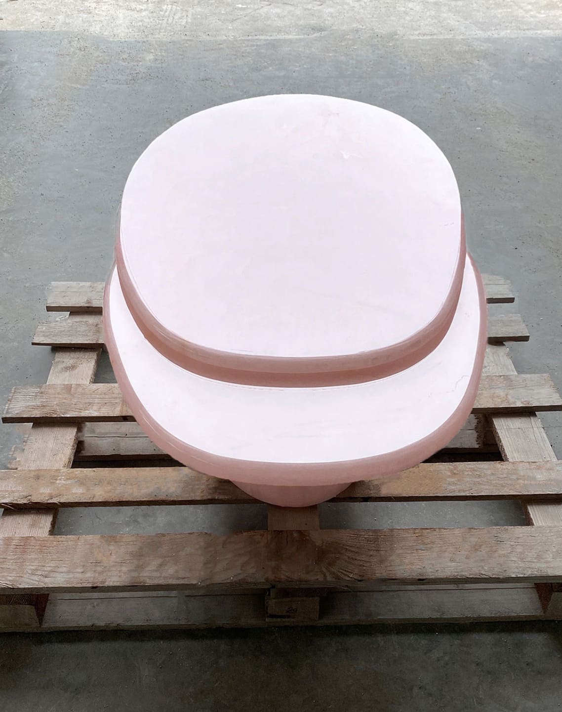 Coffee Table PINK ONYX NUGA MARBERA