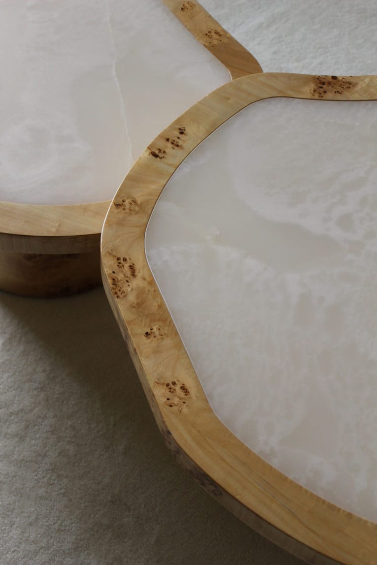 Coffee Table WOODEN JOAN COFFEE TABLE MARBERA