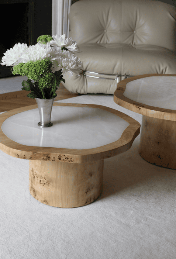 Coffee Table WOODEN JOAN COFFEE TABLE MARBERA
