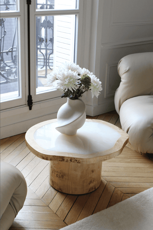 Coffee Table WOODEN JOAN COFFEE TABLE MARBERA