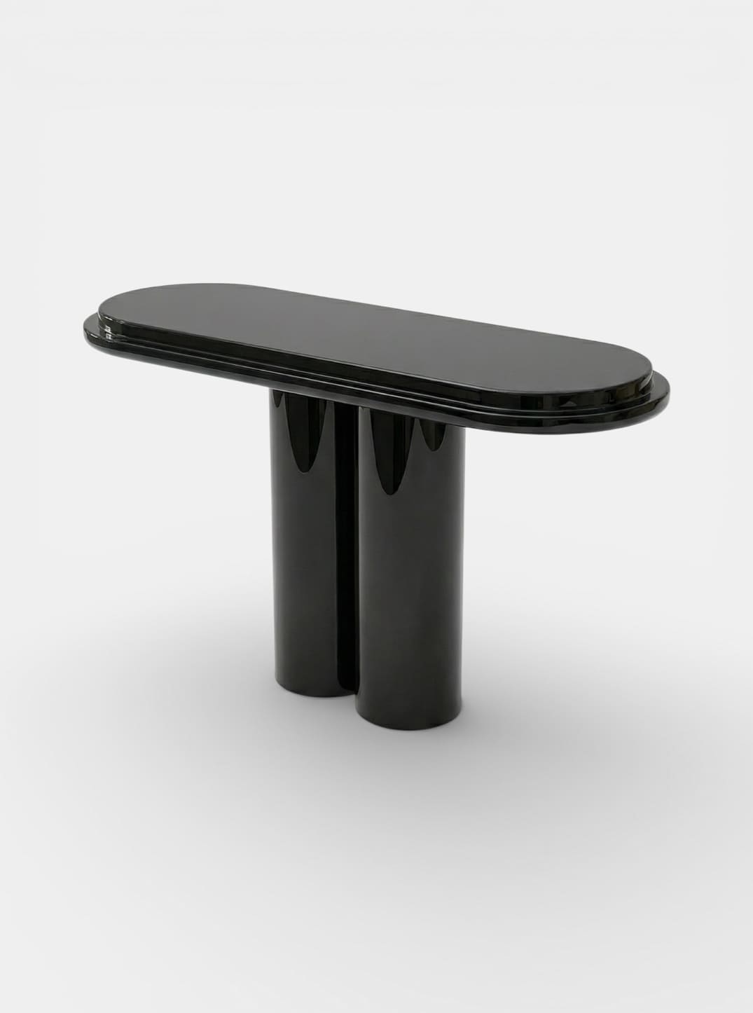 Console IDA BLACK LACQUERED CONSOLE MARBERA