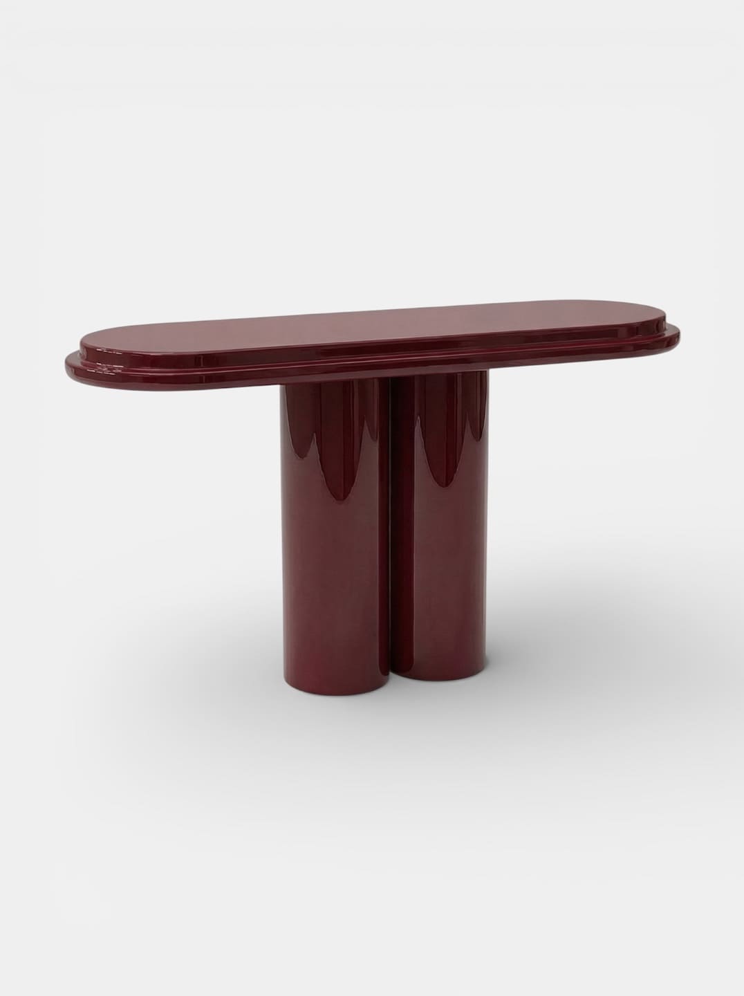 Console IDA BORDEAUX LACQUERED CONSOLE MARBERA
