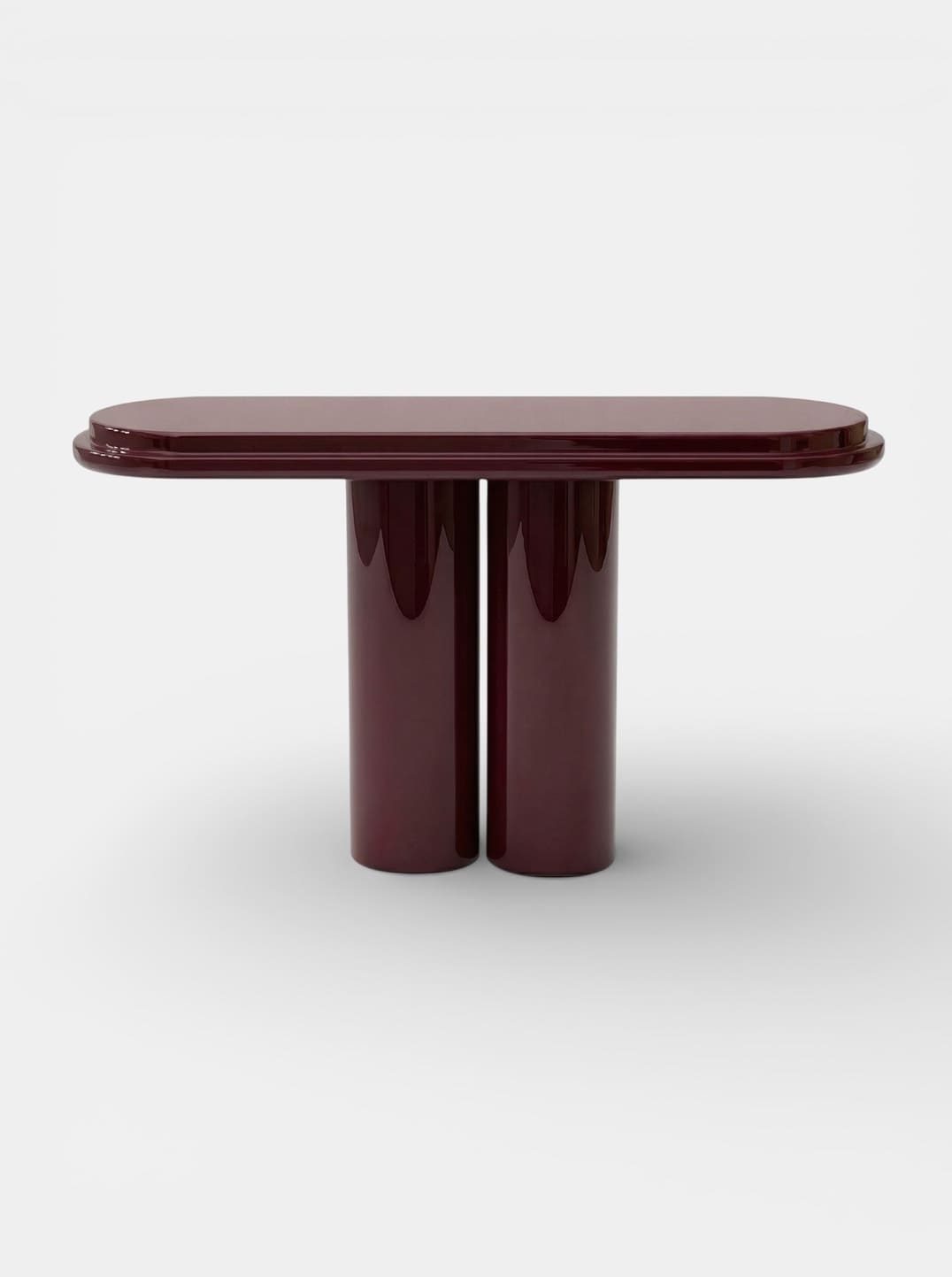 Console IDA BORDEAUX LACQUERED CONSOLE MARBERA